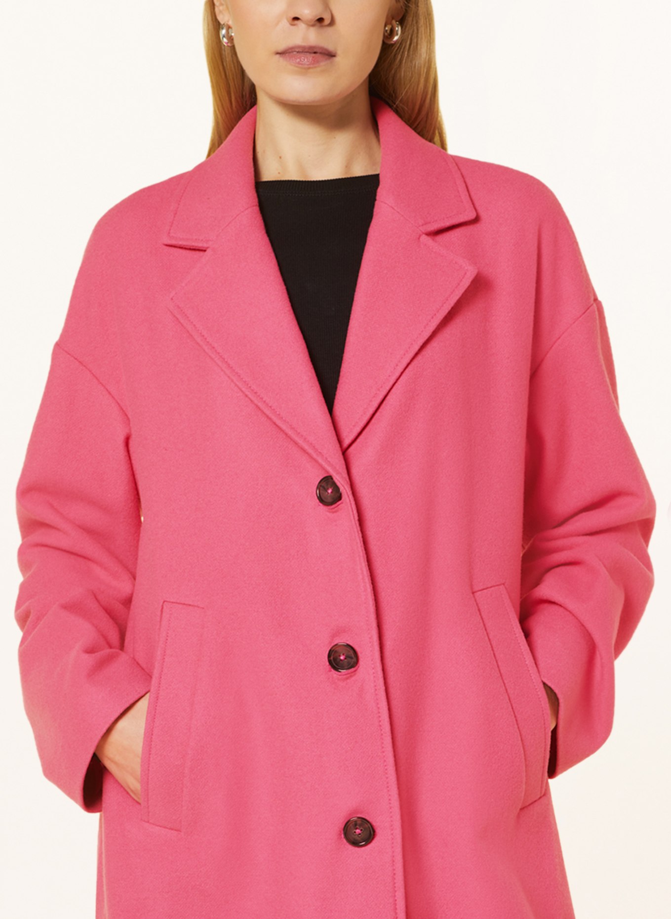 Marc O'Polo Wool coat, Color: PINK (Image 4)