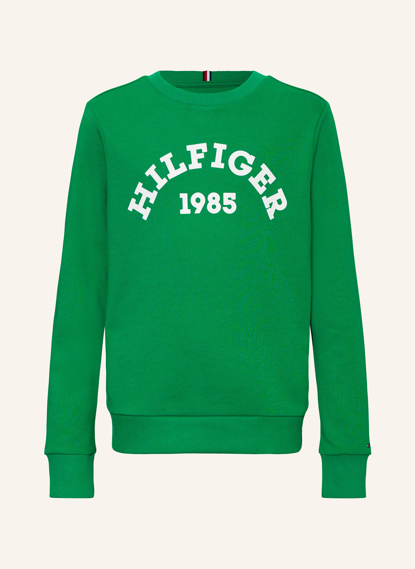 TOMMY HILFIGER Sweatshirt, Farbe: GRÜN (Bild 1)
