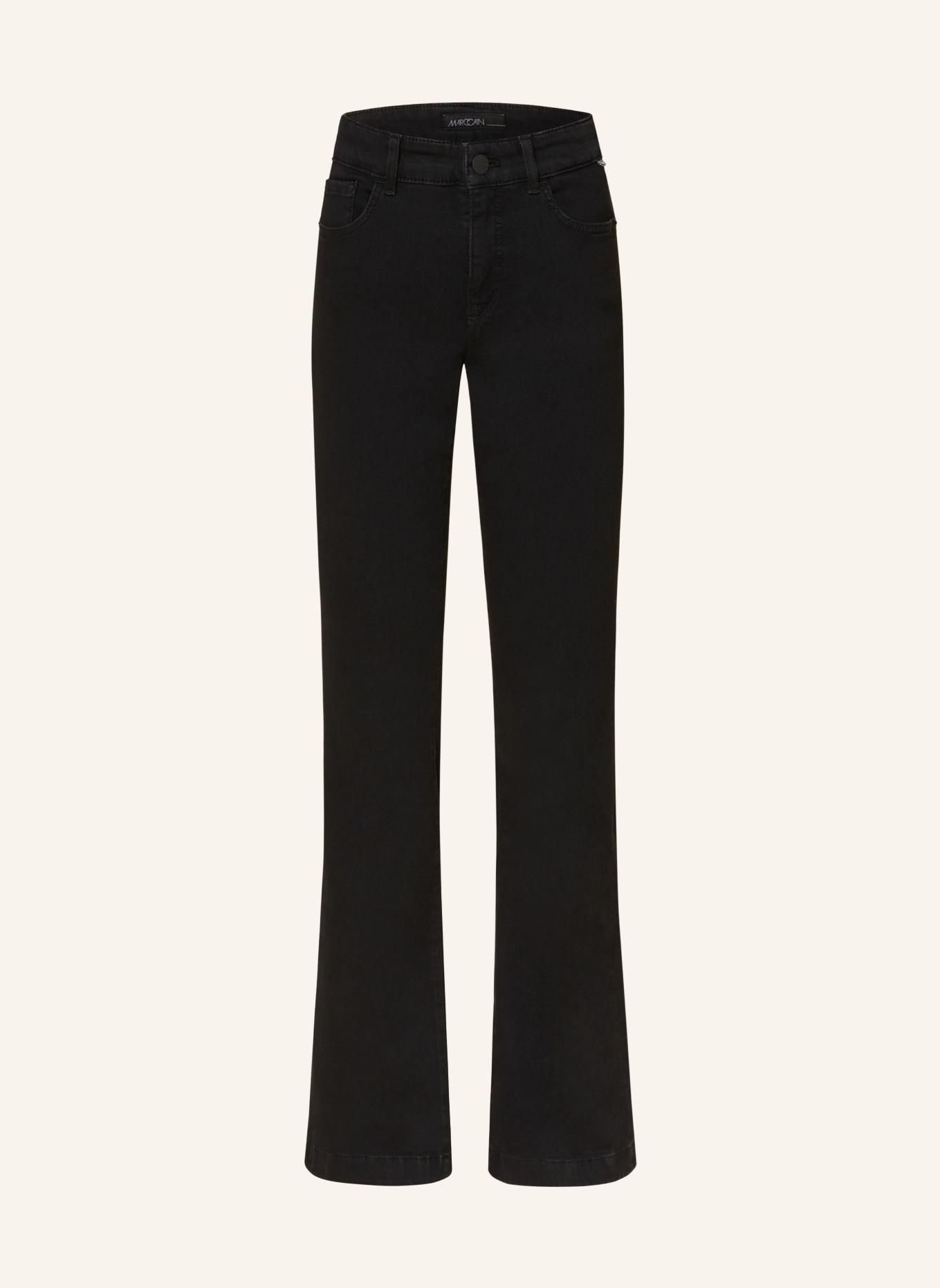 MARC CAIN Bootcut Jeans FARO, Farbe: 900 BLACK (Bild 1)