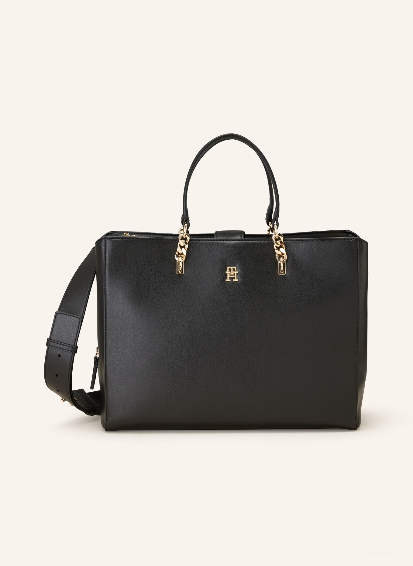 TOMMY HILFIGER Torebka: CZARNY