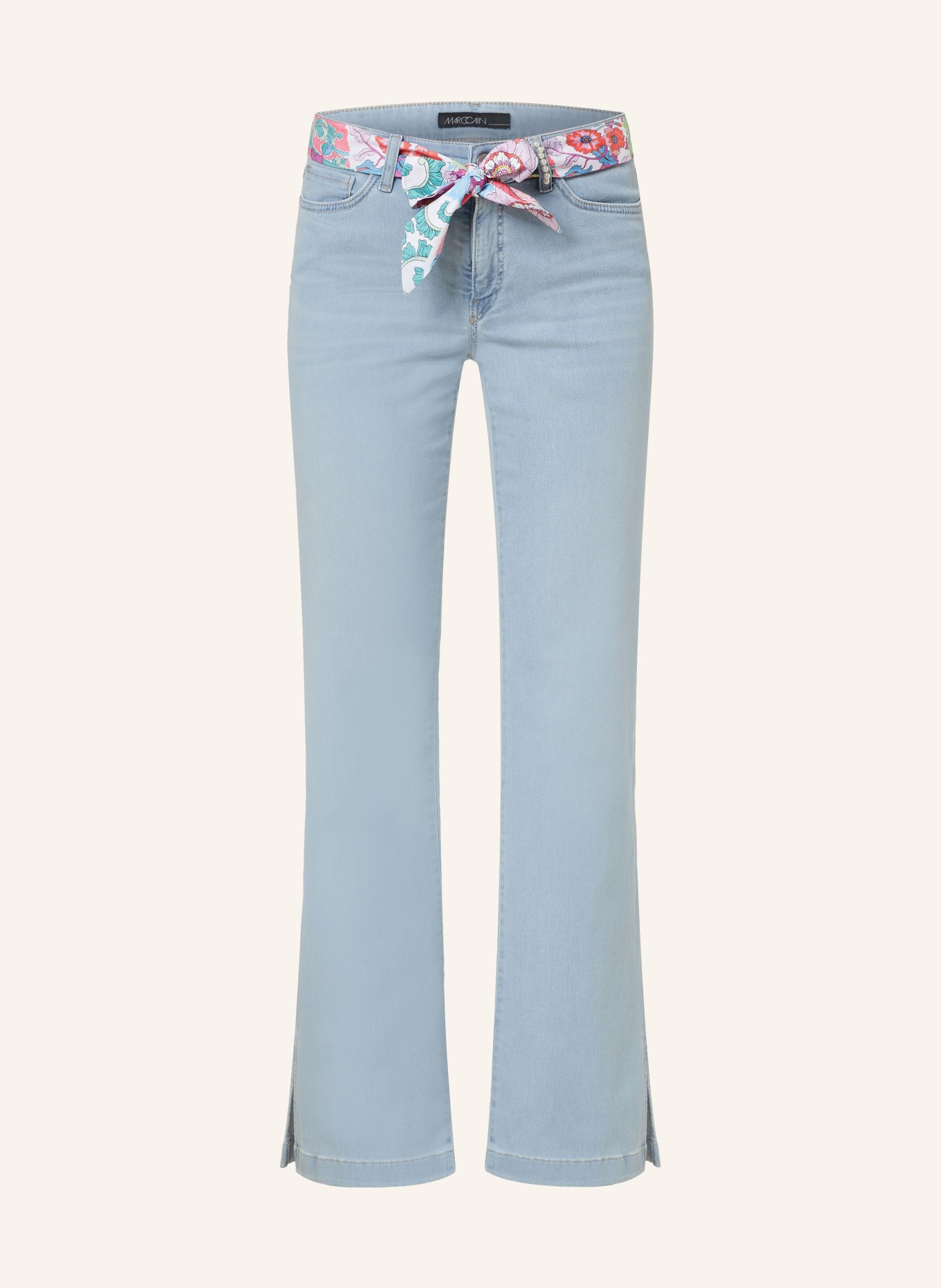 MARC CAIN Bootcut Jeans, Farbe: 351 baby blue (Bild 1)