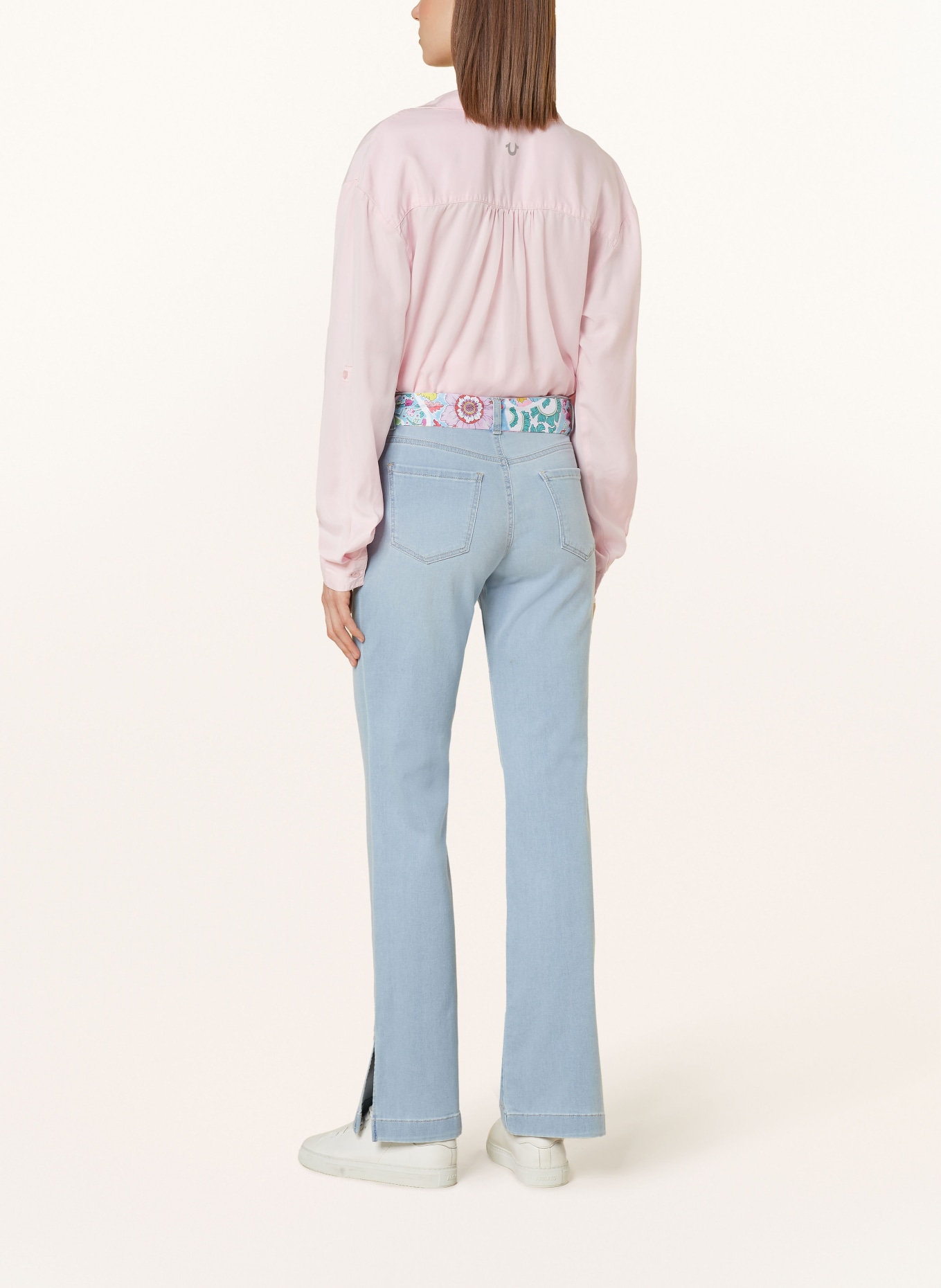 MARC CAIN Bootcut jeans, Color: 351 baby blue (Image 3)