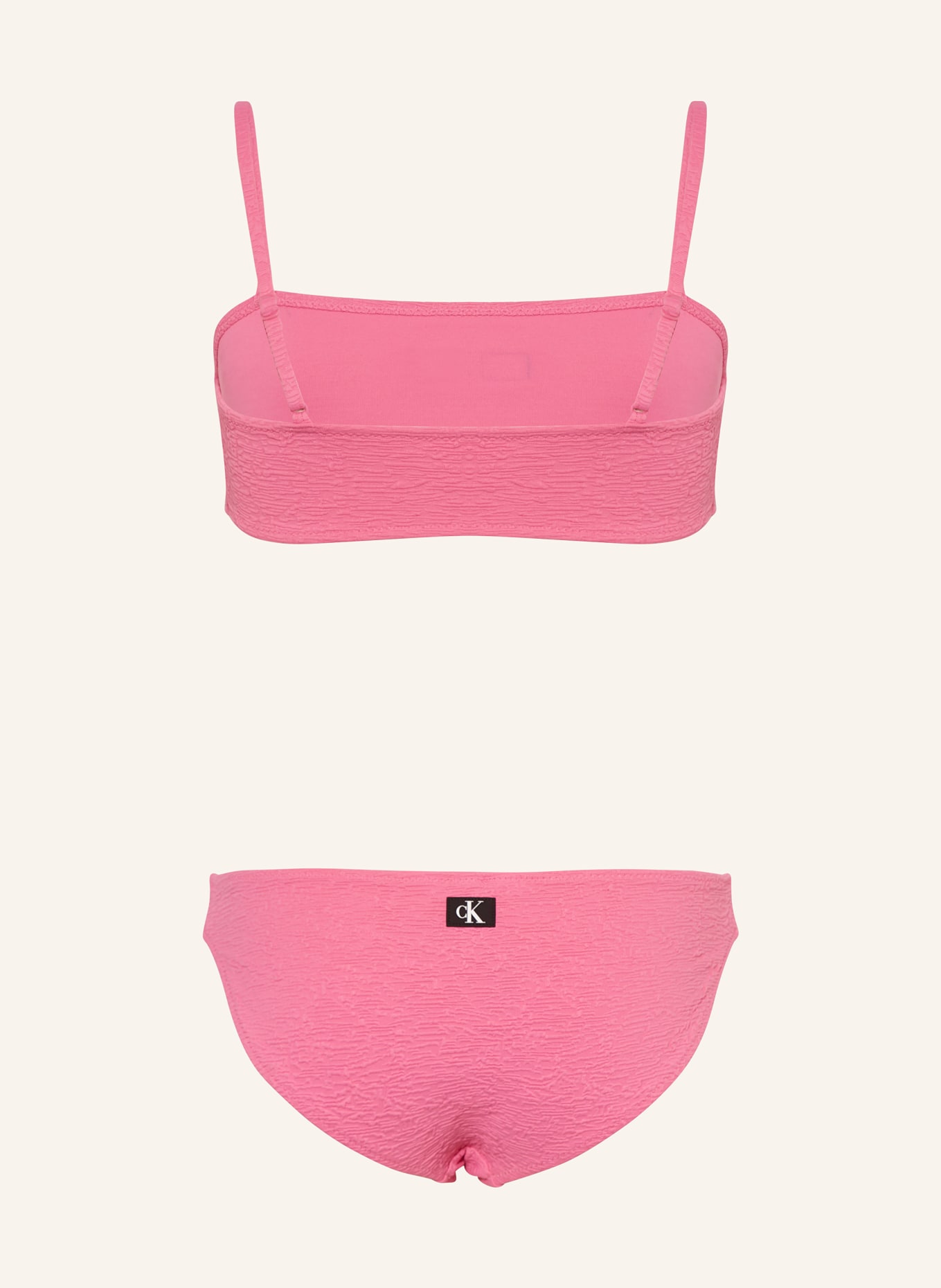 Calvin Klein Bandeau-Bikini, Farbe: PINK (Bild 2)