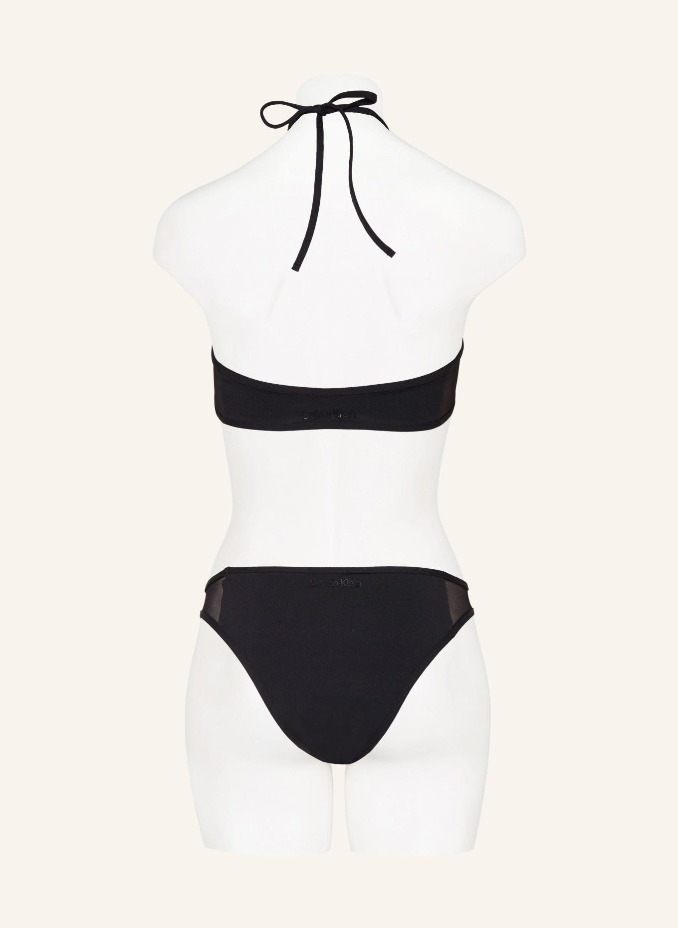 Calvin Klein Bralette-Bikini-Top, Farbe: SCHWARZ (Bild 3)