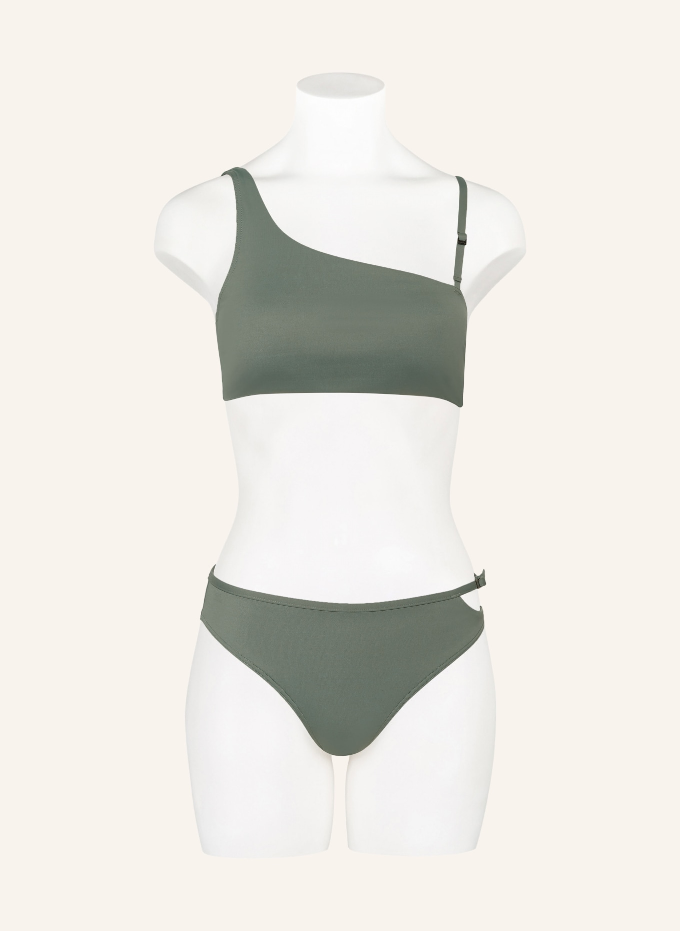 Calvin Klein Bralette bikini top CK MICRO BELT, Color: GREEN (Image 2)
