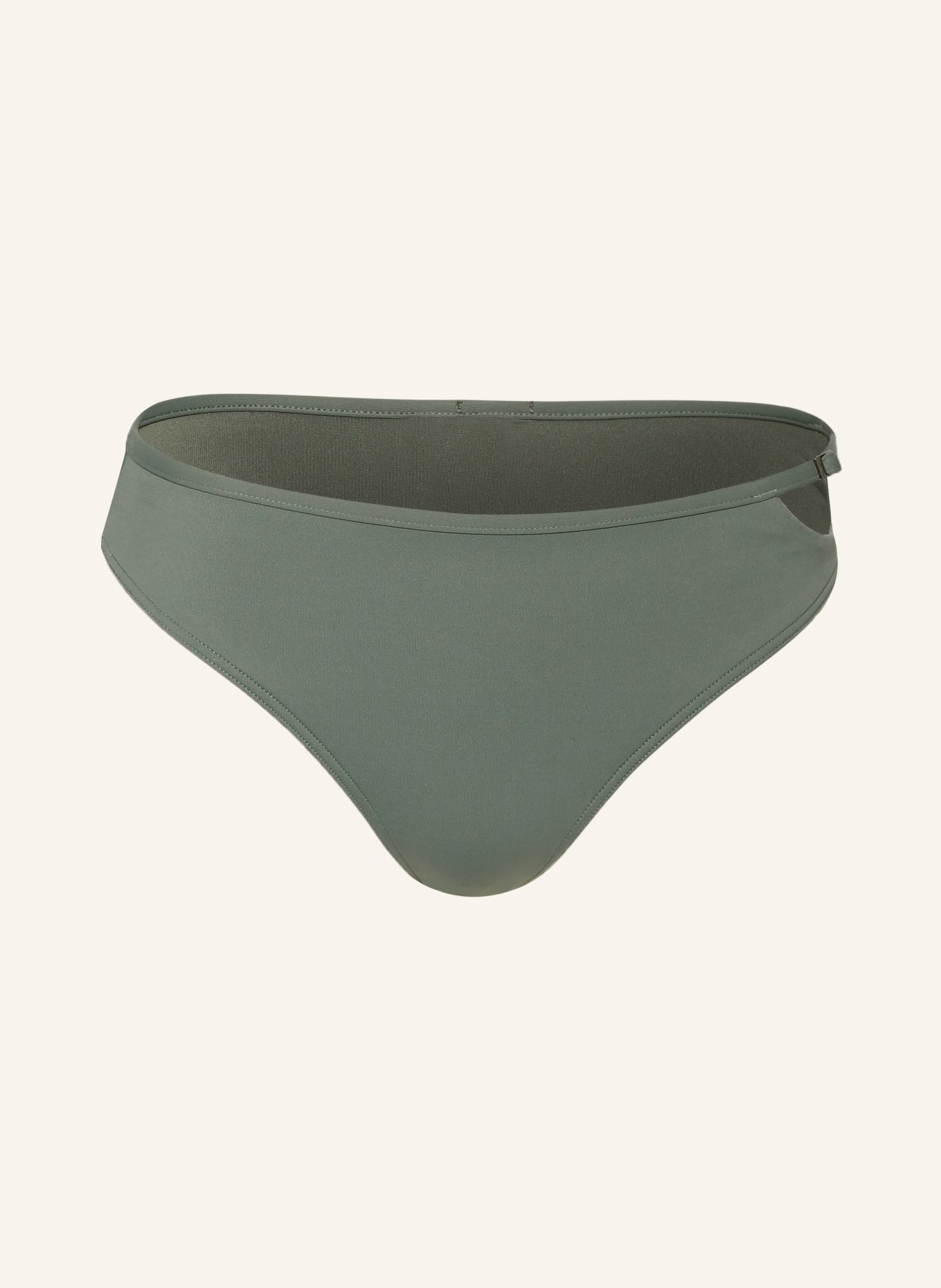 Calvin Klein Basic bikini bottoms CK MICRO BELT, Color: GREEN (Image 1)