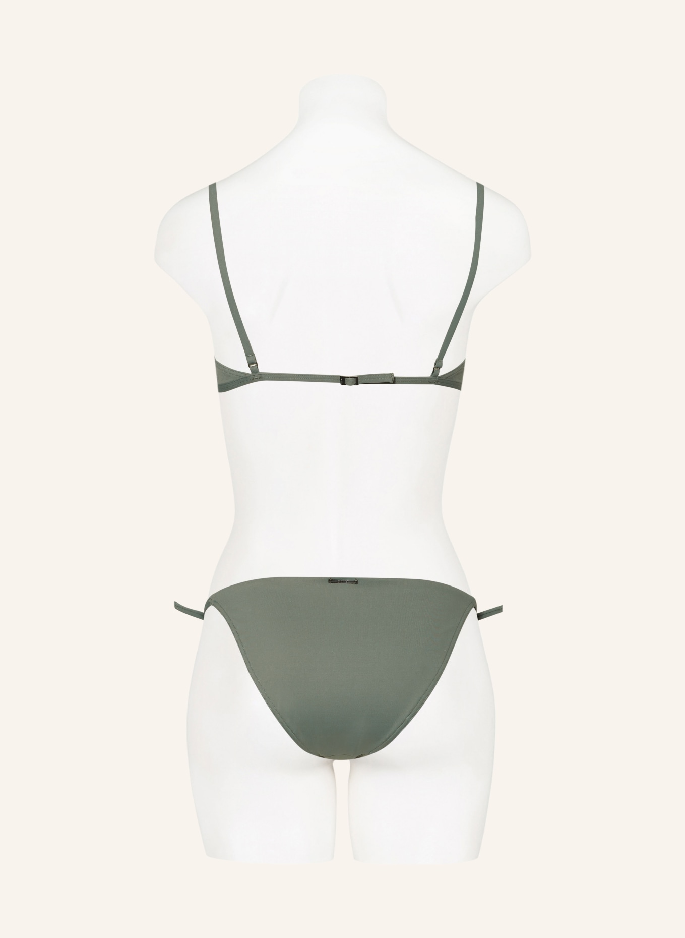 Calvin Klein Triangel-Bikini-Hose CK MICRO BELT, Farbe: GRÜN (Bild 3)