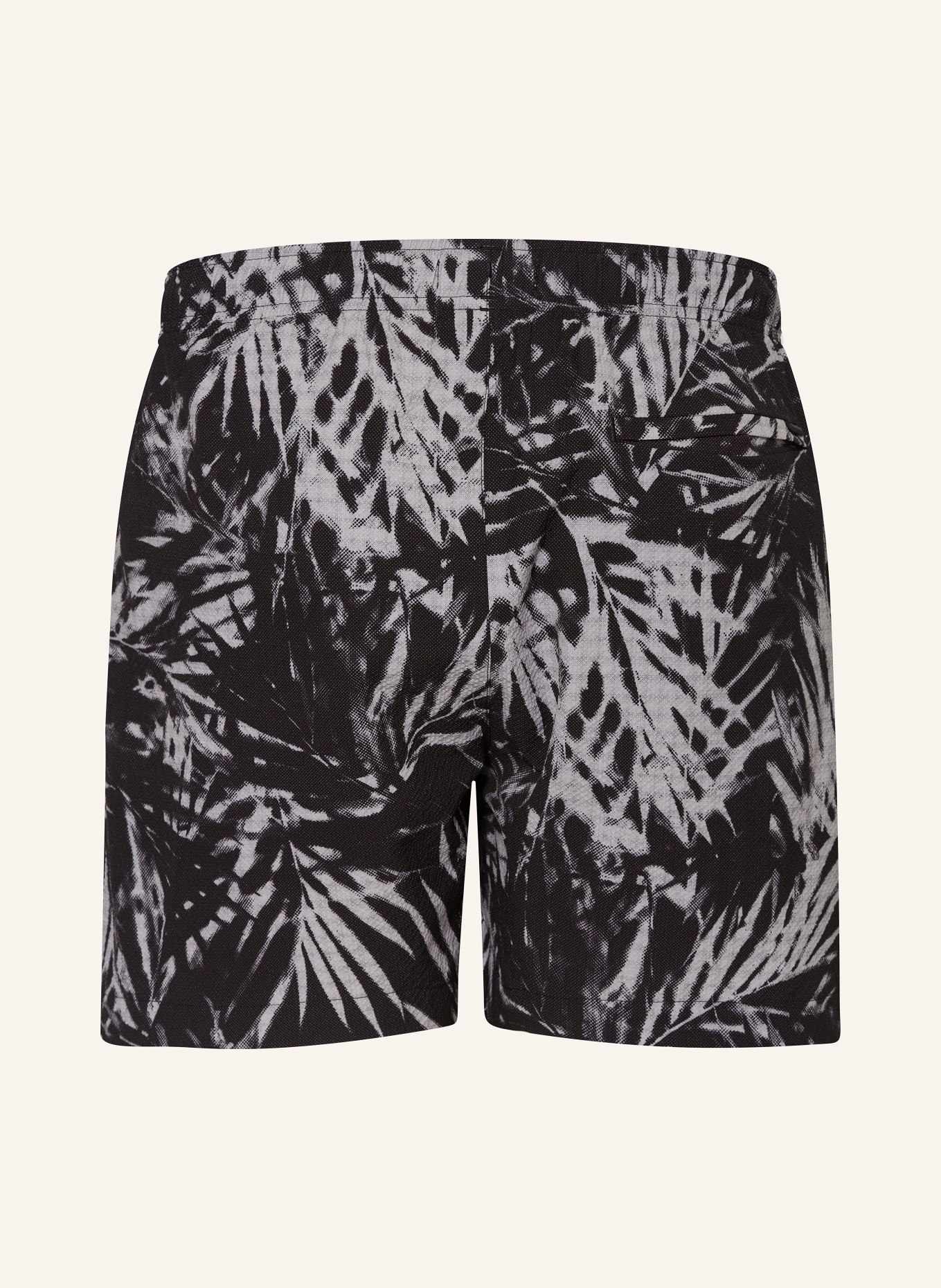 Calvin Klein Swim shorts CK PRINTS, Color: BLACK/ GRAY (Image 2)