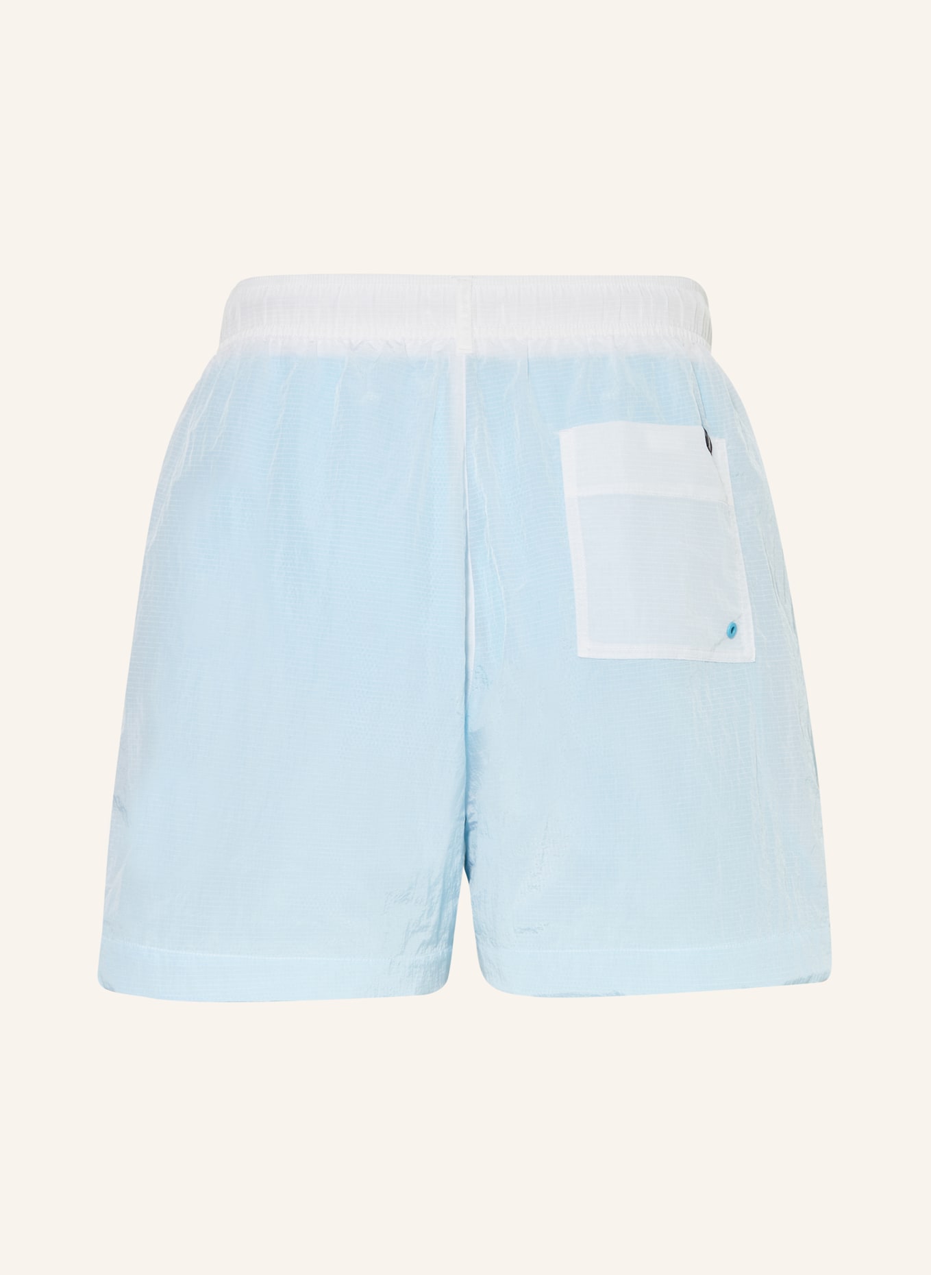 Calvin Klein Swim shorts CK MONOGRAM, Color: WHITE/ LIGHT BLUE (Image 2)