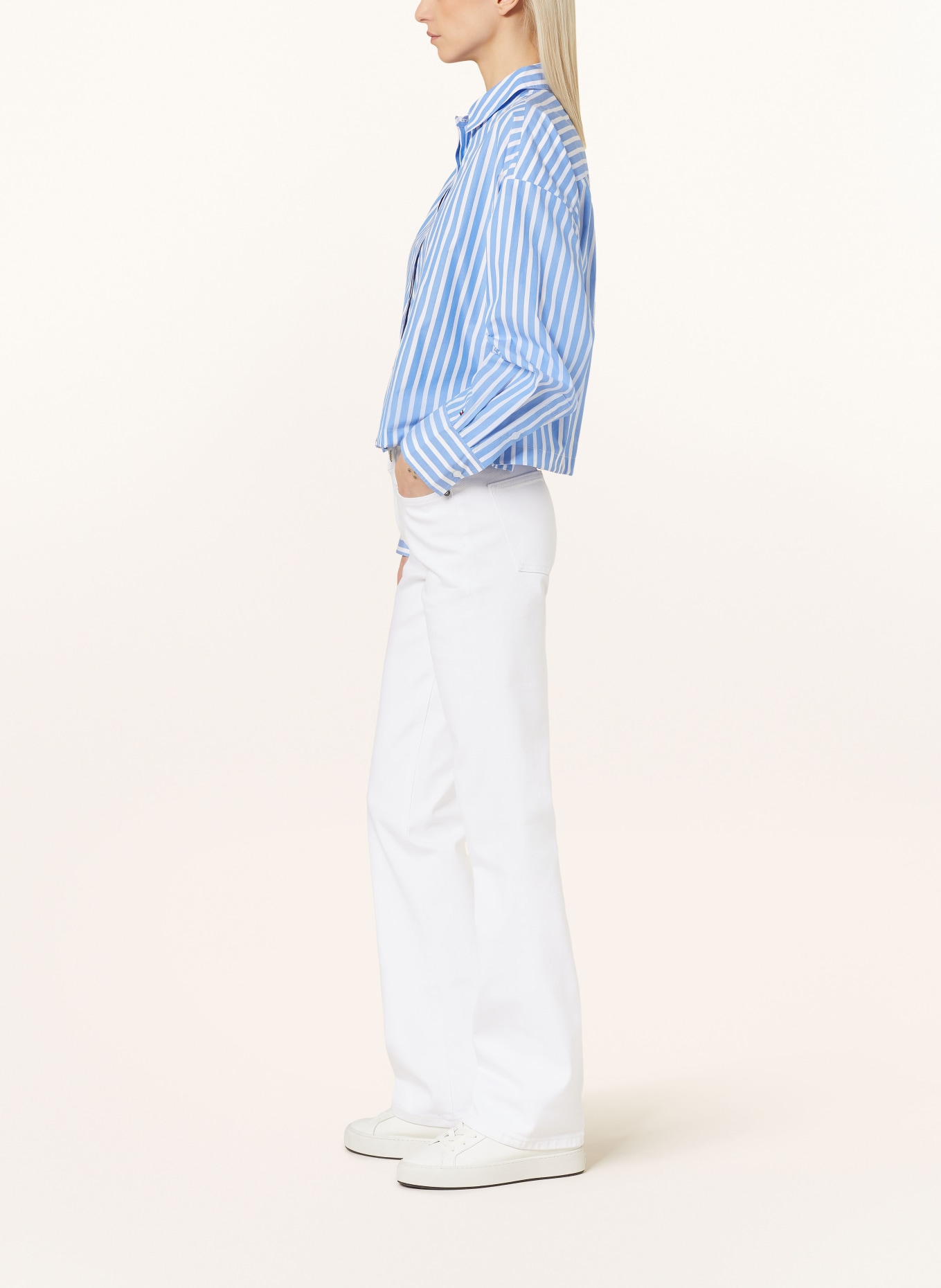TOMMY HILFIGER Bootcut jeans, Color: YCF TH OPTIC WHITE (Image 4)