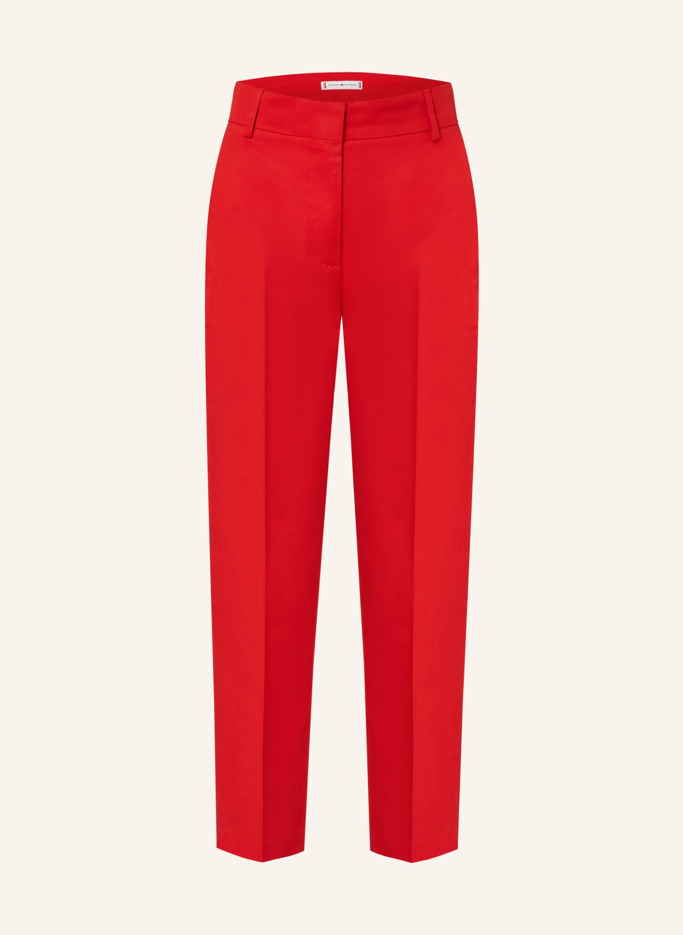 TOMMY HILFIGER 7/8 pants, Color: RED (Image 1)