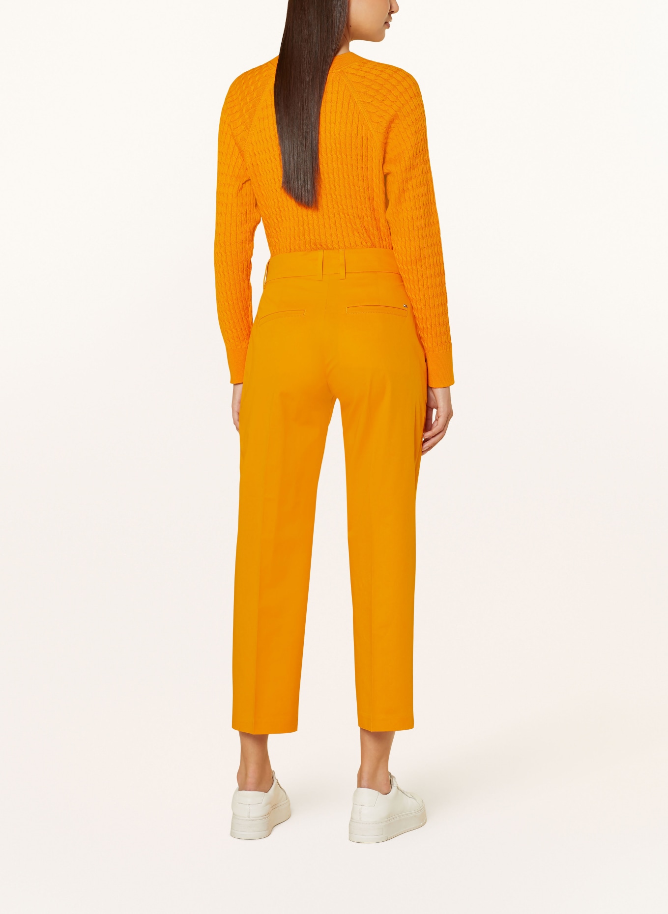 TOMMY HILFIGER 7/8 pants, Color: ORANGE (Image 3)