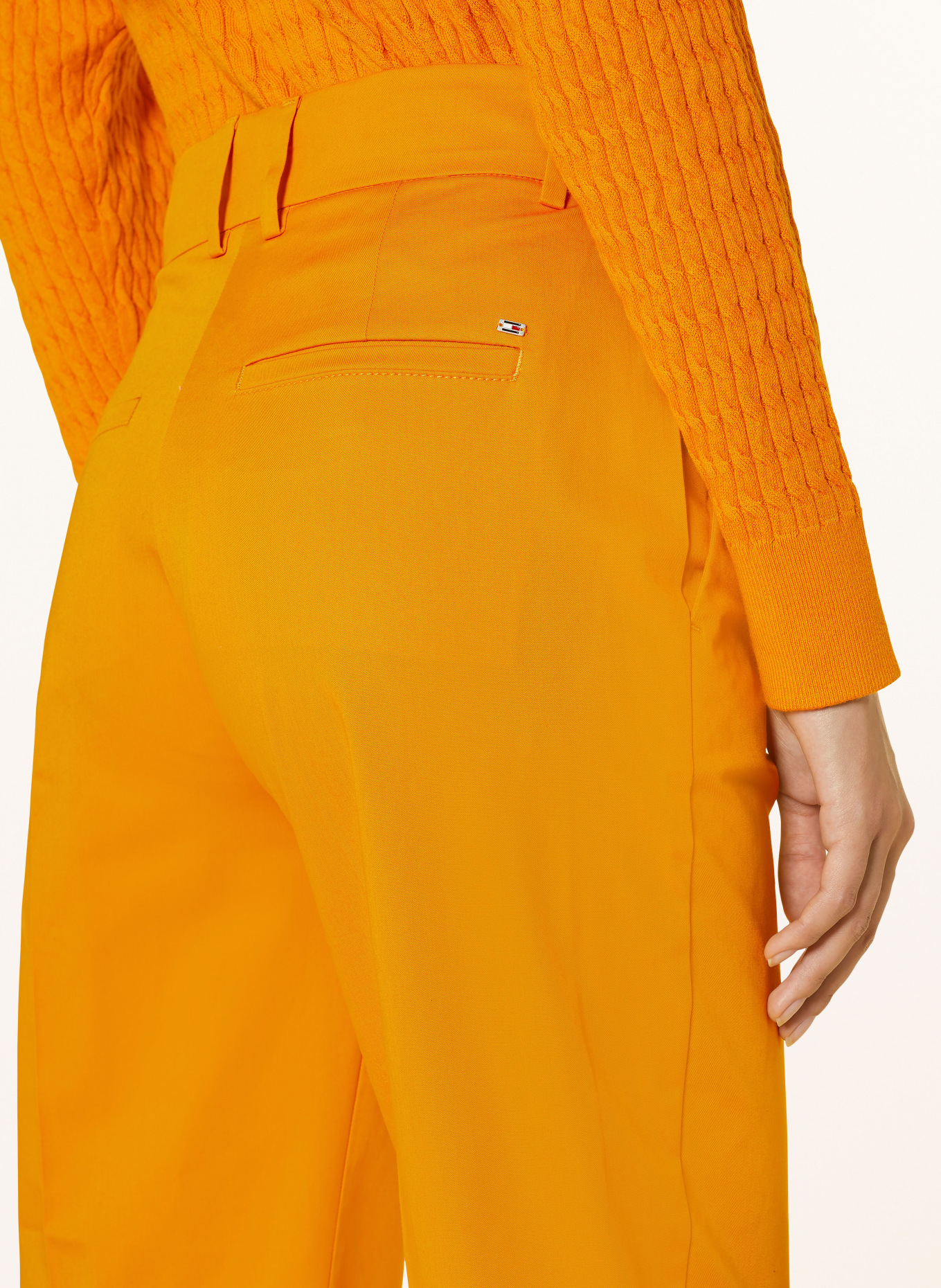 TOMMY HILFIGER 7/8 pants, Color: ORANGE (Image 5)