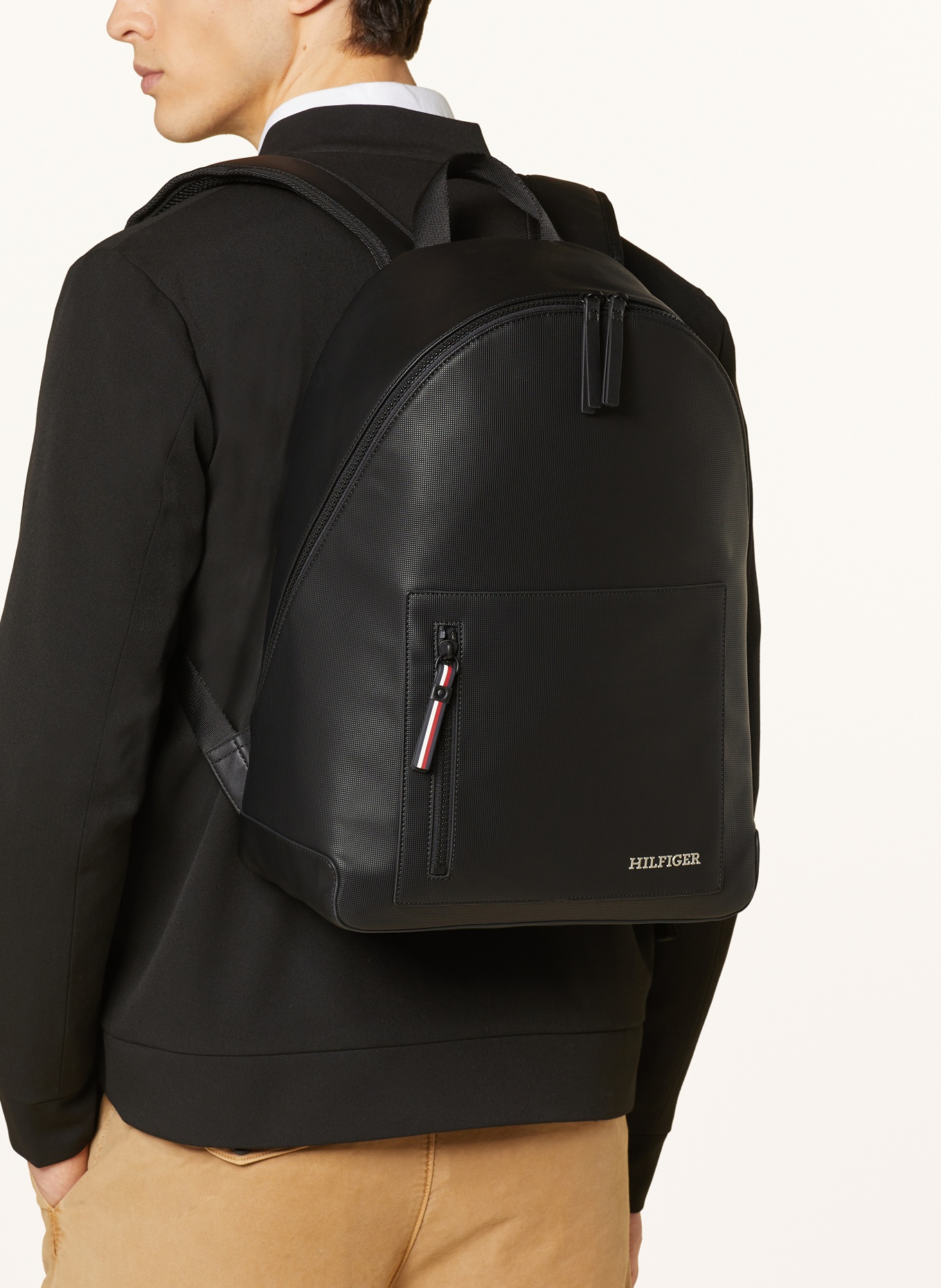 TOMMY HILFIGER Backpack, Color: BLACK (Image 4)