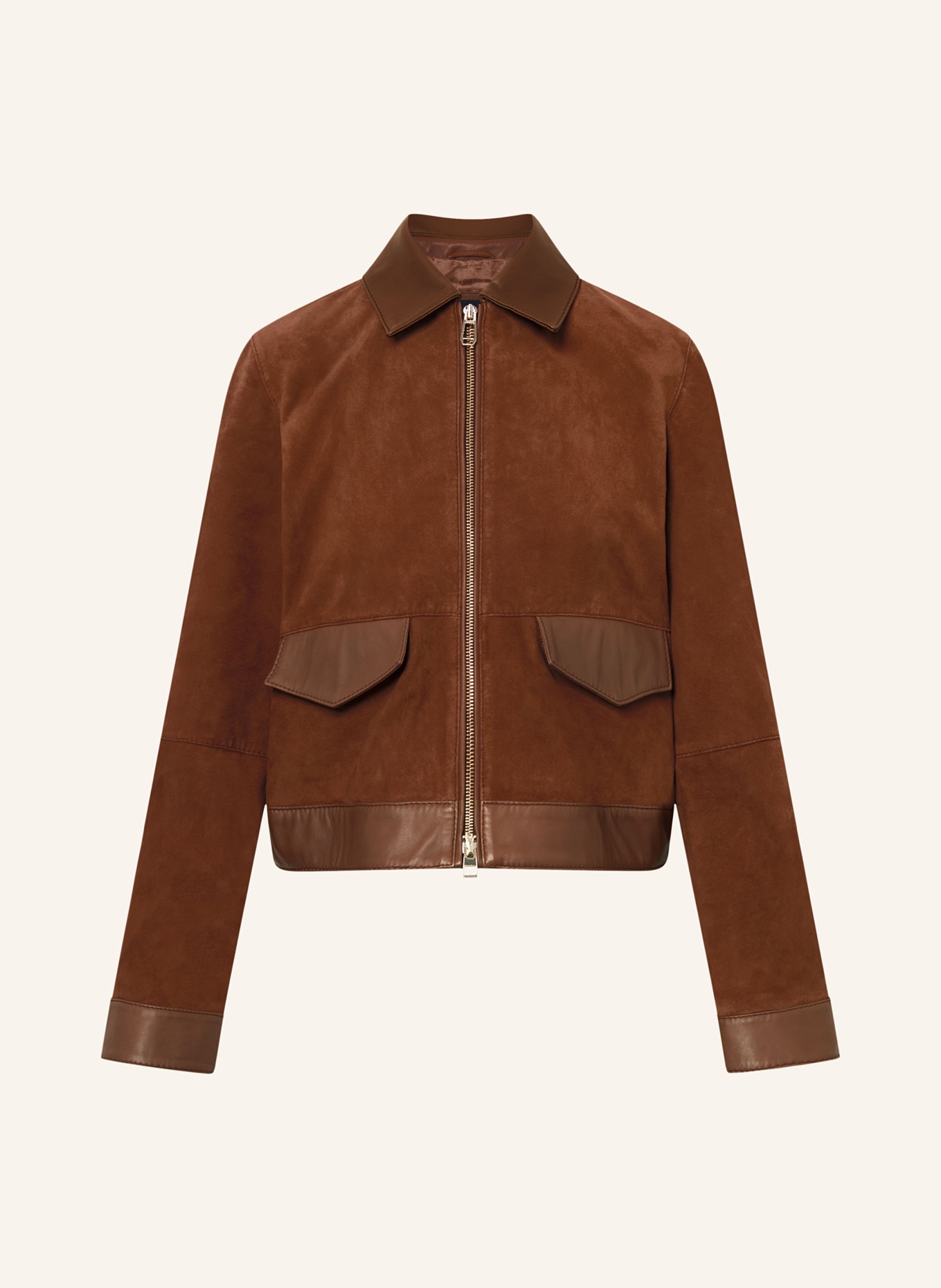 JOOP! Leather jacket, Color: BROWN (Image 1)