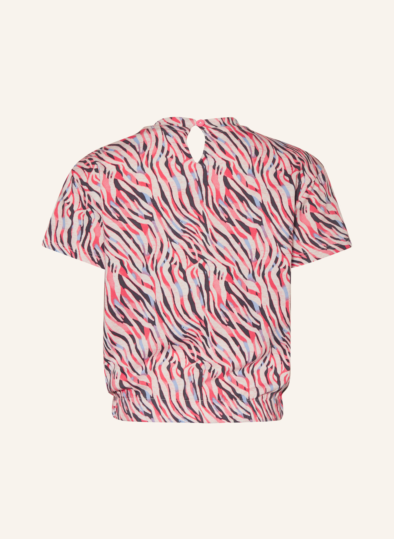 GARCIA T-Shirt, Farbe: ROT/ HELLBLAU/ DUNKELGRAU (Bild 2)