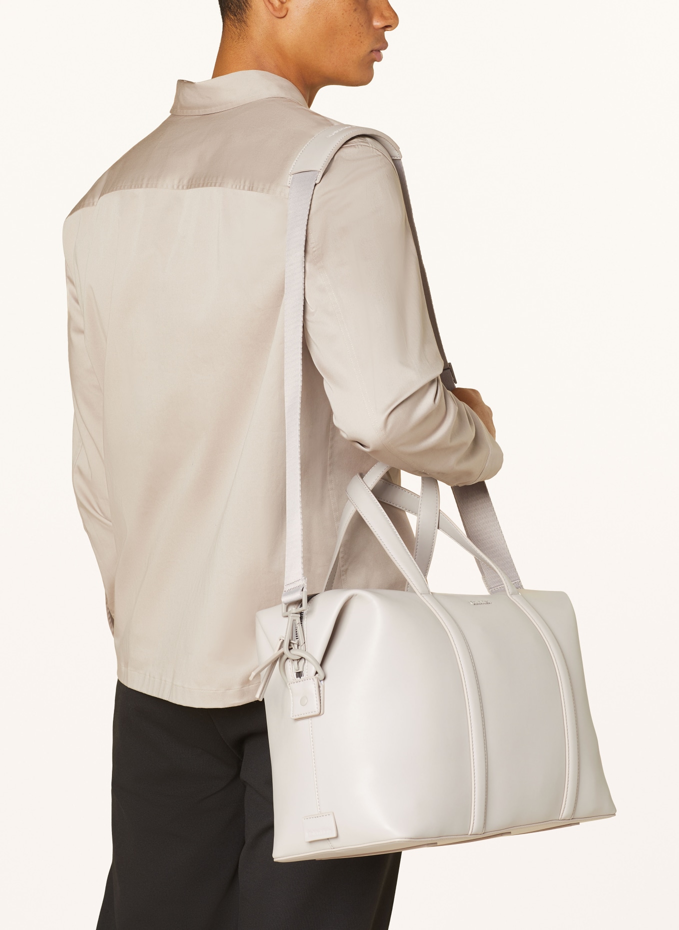 Calvin Klein Weekend bag MINIMAL FOCUS, Color: CREAM (Image 4)