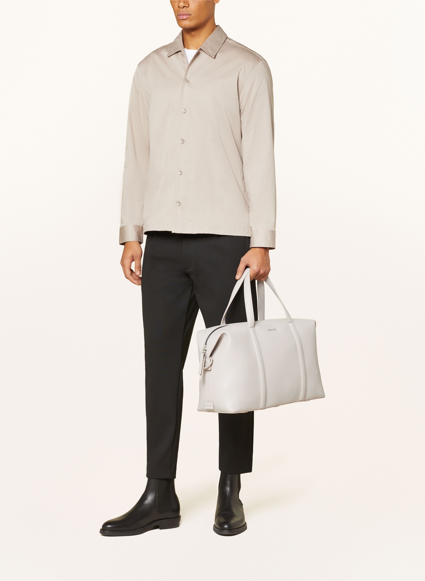 Calvin Klein Weekend bag MINIMAL FOCUS, Color: CREAM (Image 5)