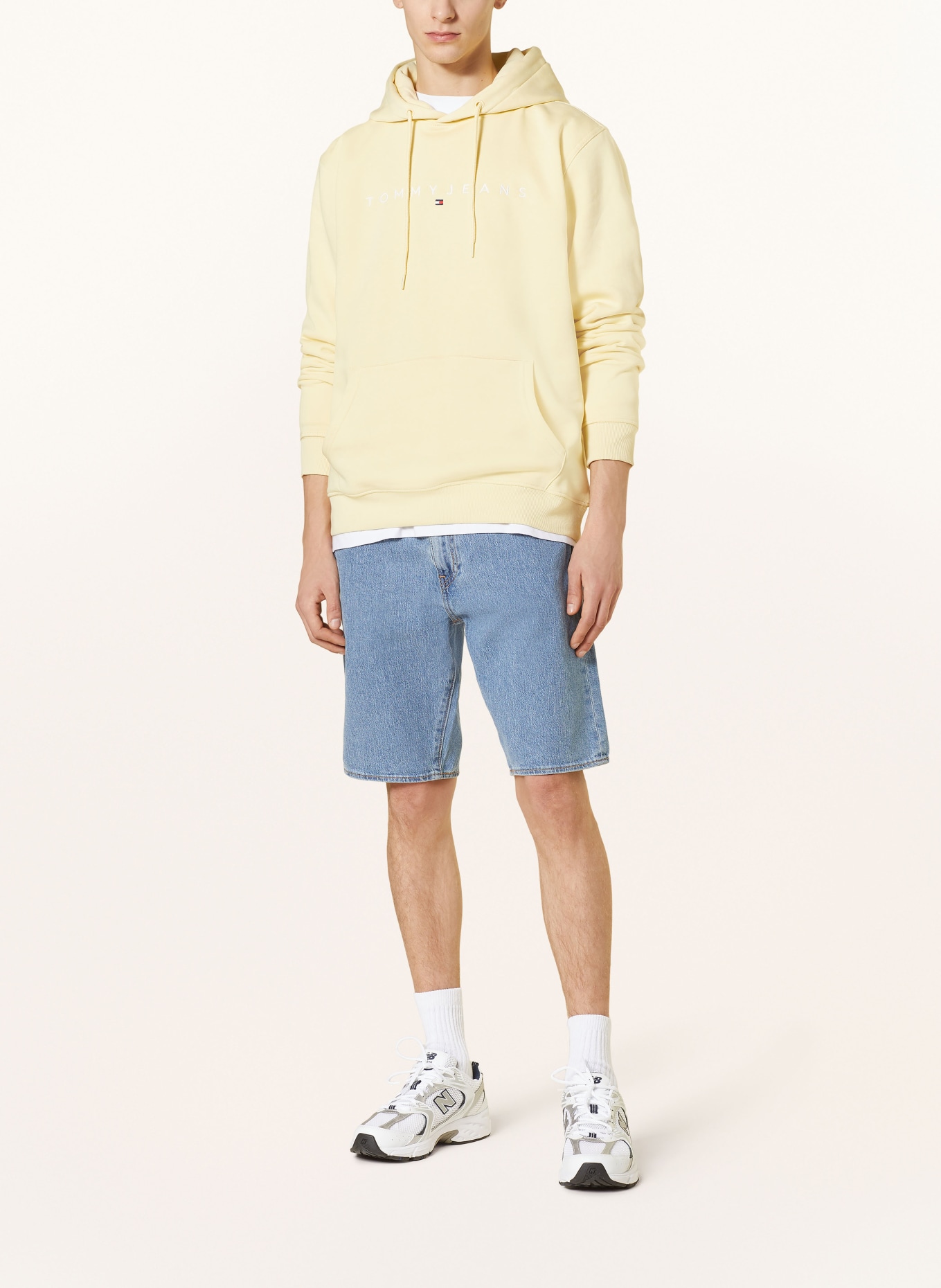 TOMMY JEANS Hoodie: GELB