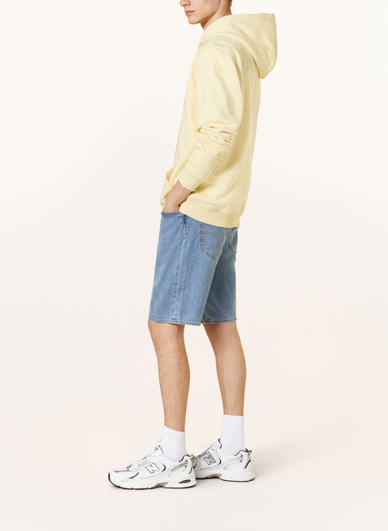 TOMMY JEANS Hoodie: GELB