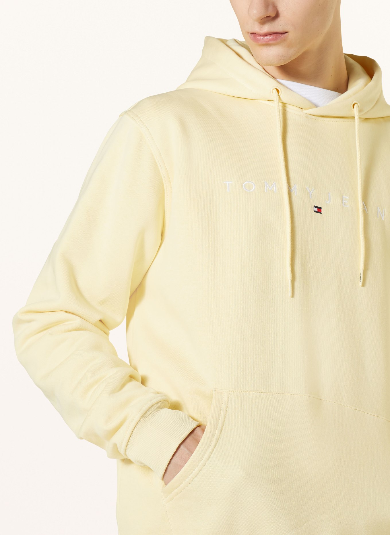 TOMMY JEANS Hoodie: GELB