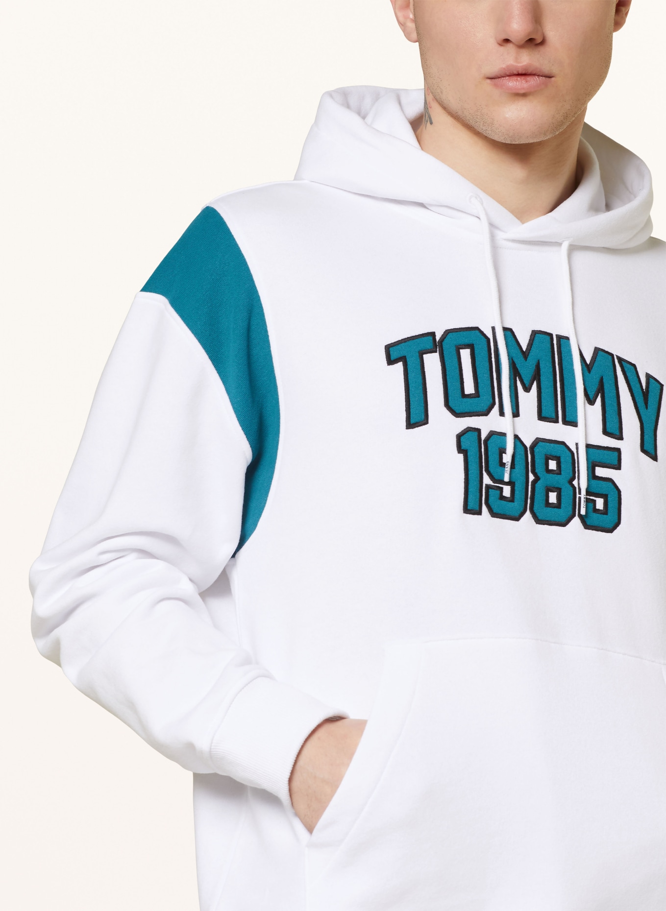 TOMMY JEANS Hoodie, Farbe: WEISS (Bild 5)