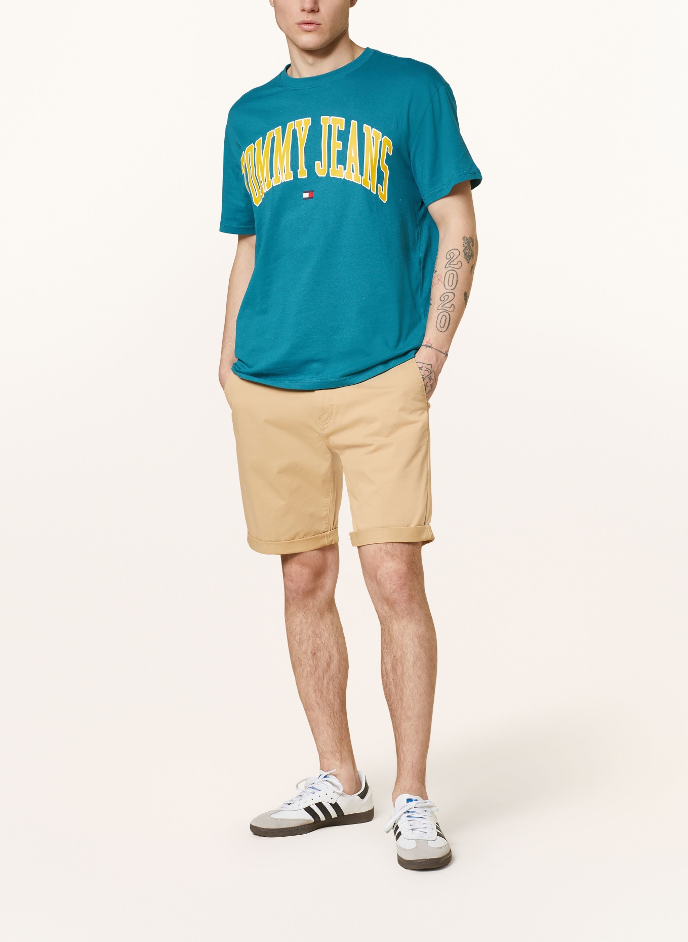 TOMMY JEANS T-shirt, Kolor: PETROL (Obrazek 2)