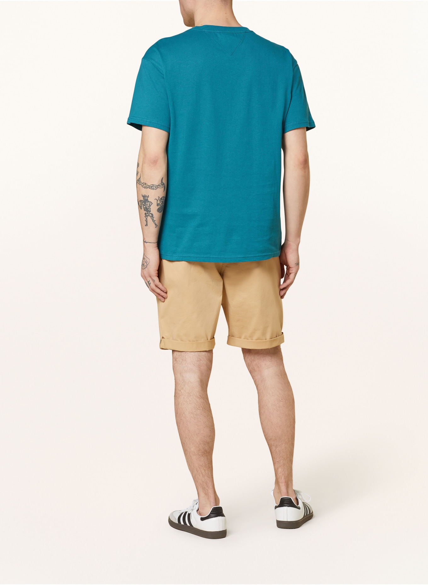 TOMMY JEANS T-shirt, Color: TEAL (Image 3)