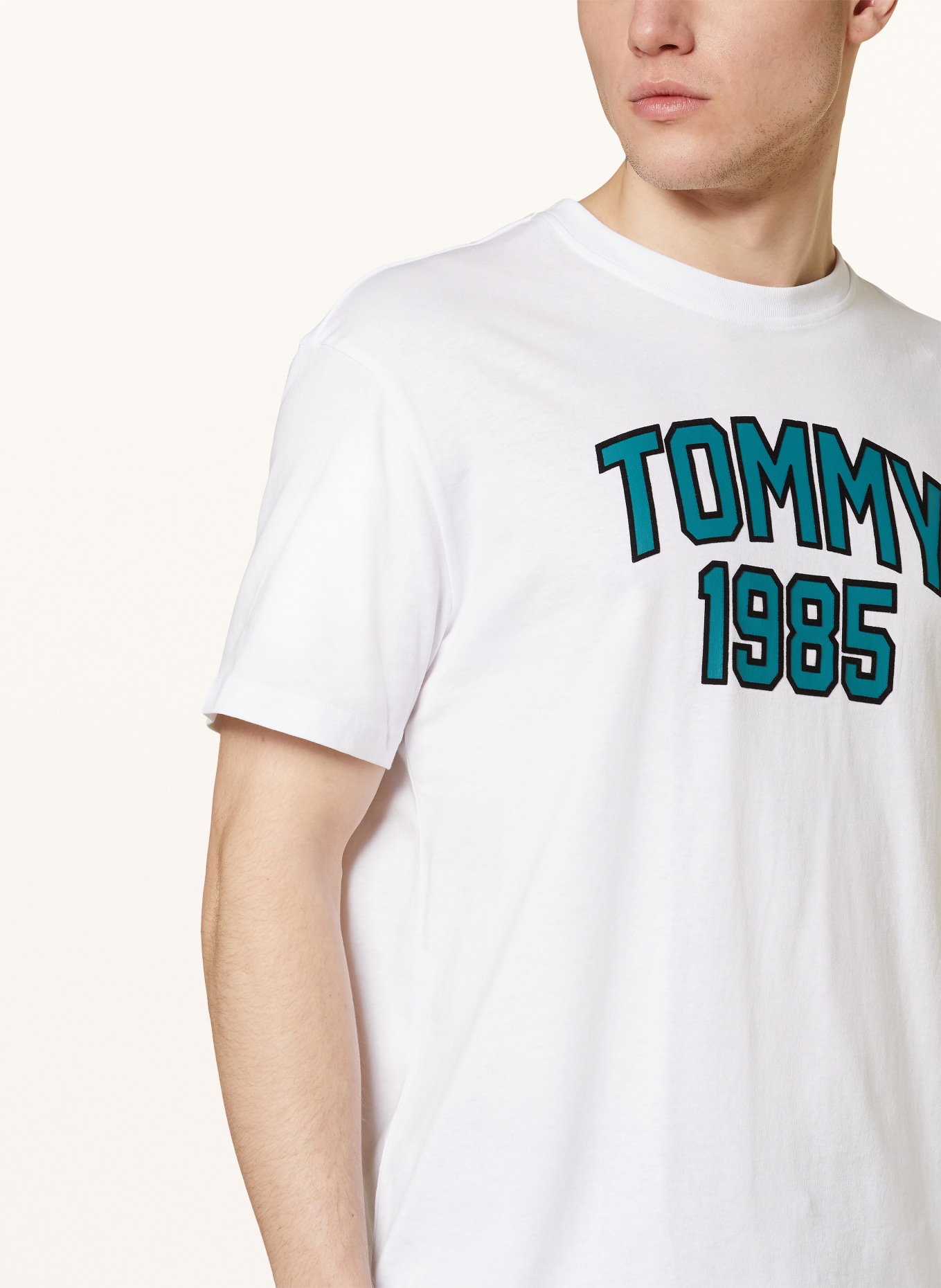 TOMMY JEANS T-shirt, Color: WHITE (Image 4)