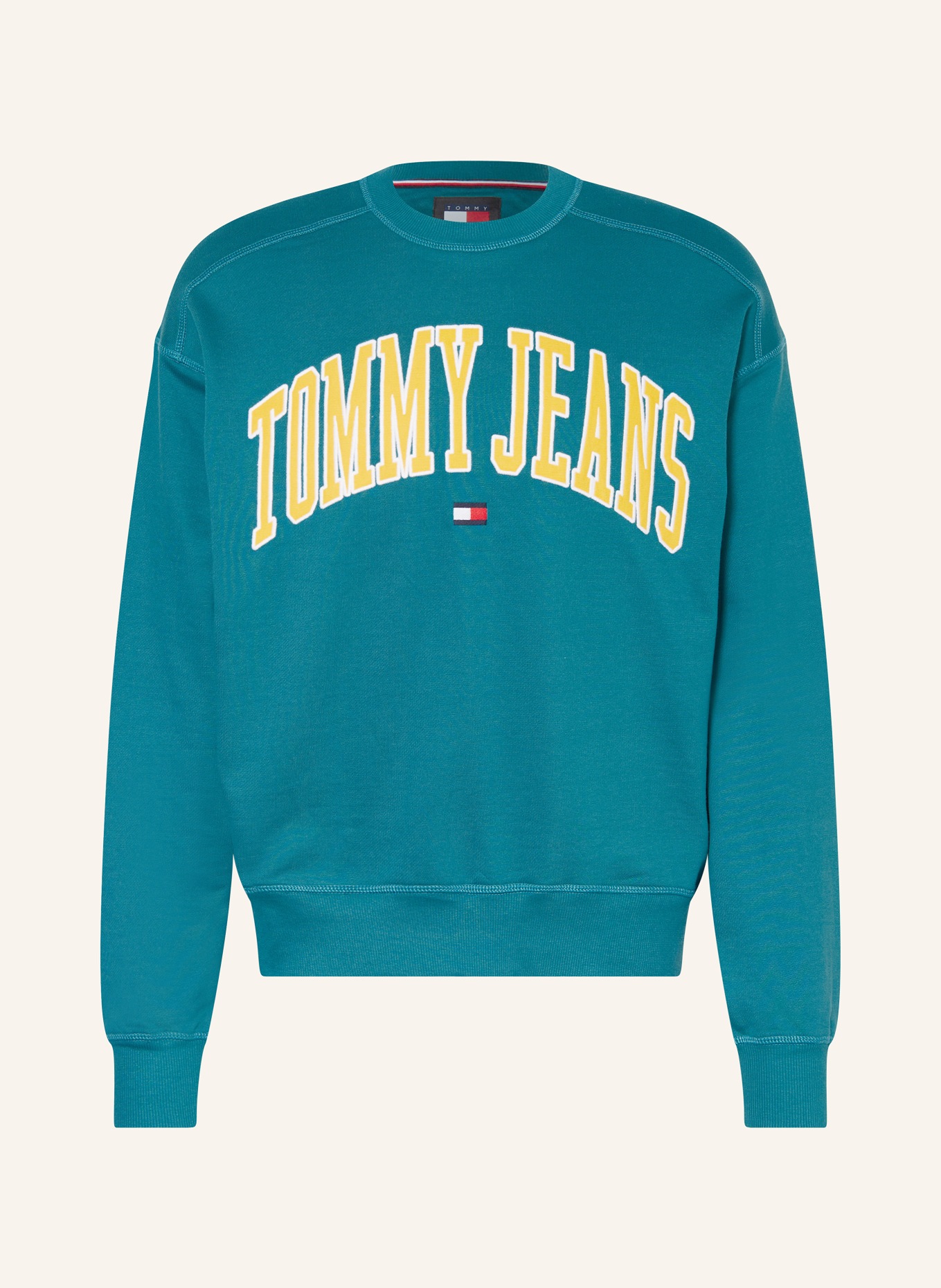 TOMMY JEANS Sweatshirt, Color: TEAL (Image 1)