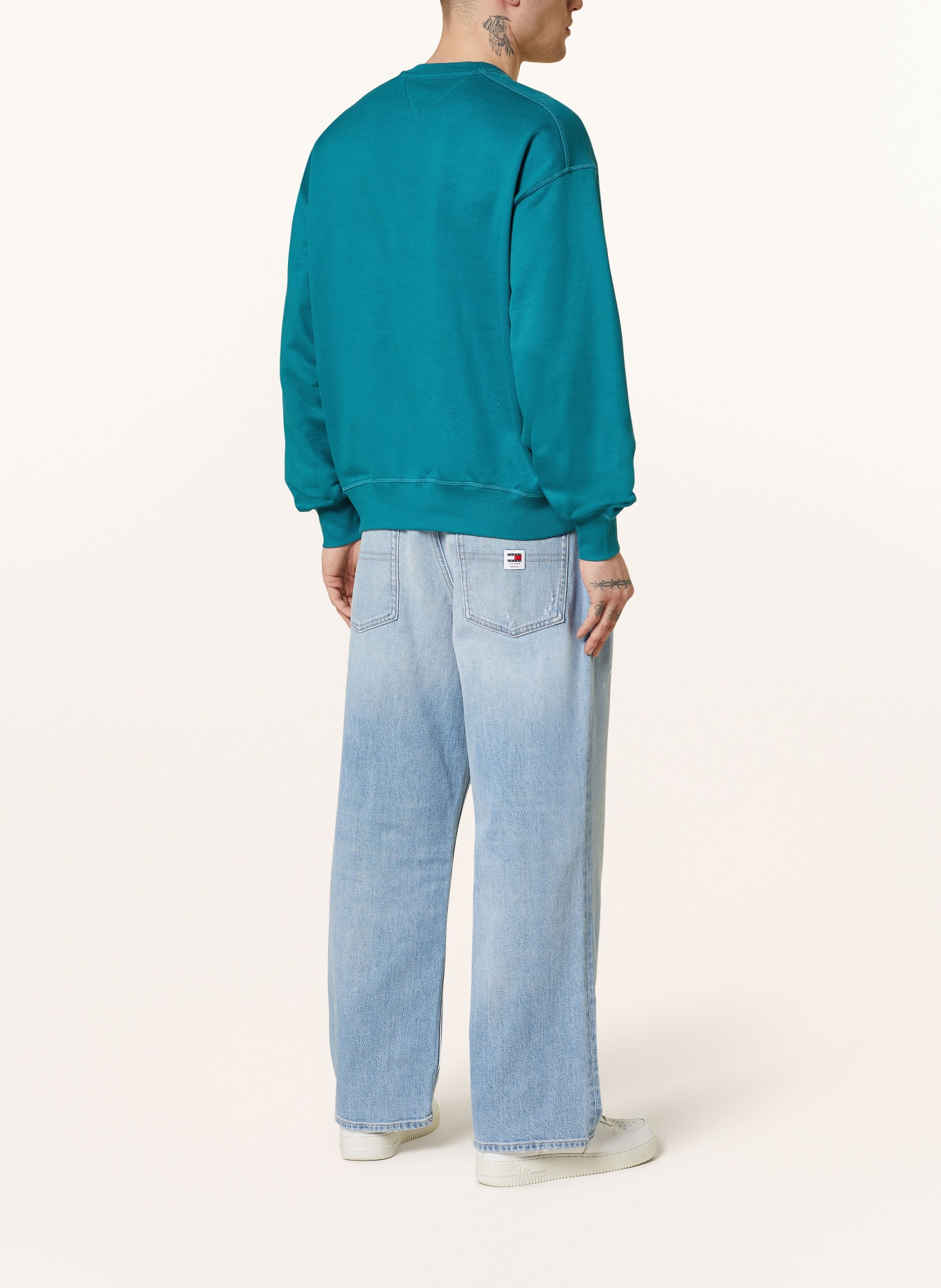 TOMMY JEANS Sweatshirt, Farbe: PETROL (Bild 3)