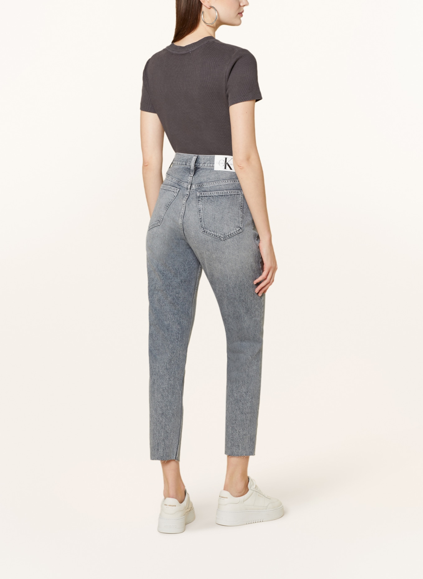 Calvin Klein Jeans T-Shirt, Farbe: DUNKELGRAU (Bild 3)