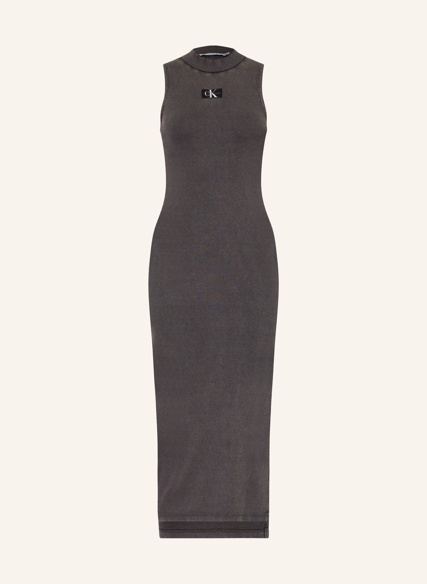 Calvin Klein Jeans Sukienka z dżerseju, Kolor: CZARNY (Obrazek 1)