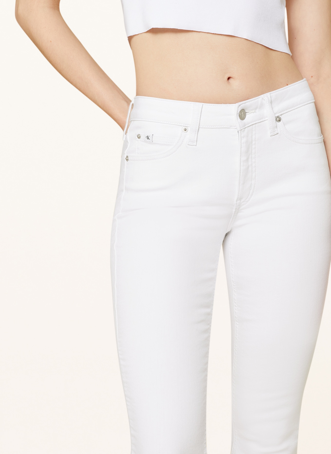 Calvin Klein Jeans Jeansy skinny, Kolor: 1AA Denim Light (Obrazek 5)