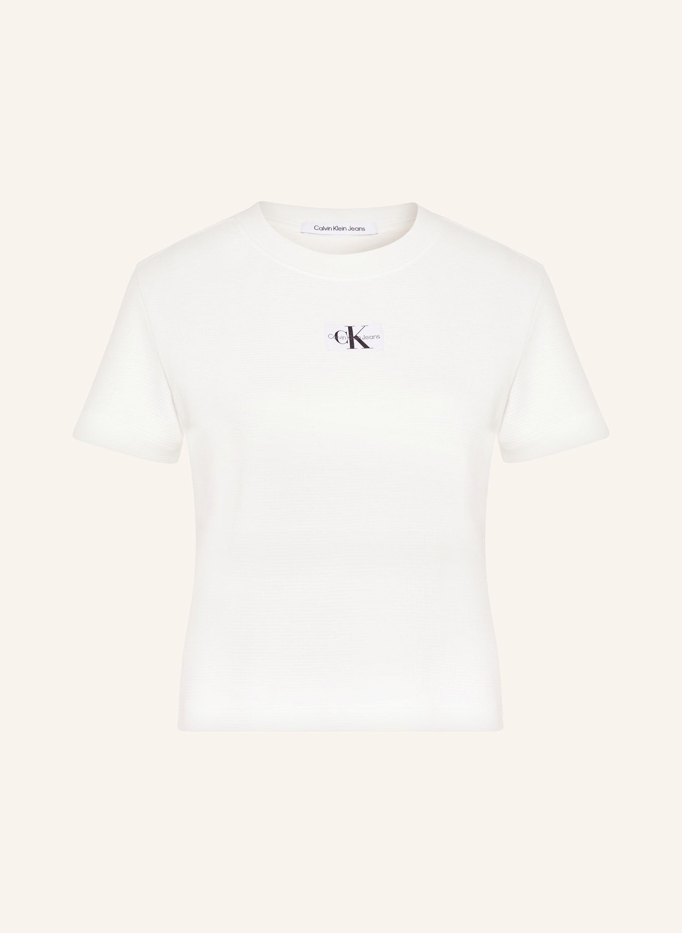Calvin Klein Jeans T-shirt, Kolor: KREMOWY (Obrazek 1)