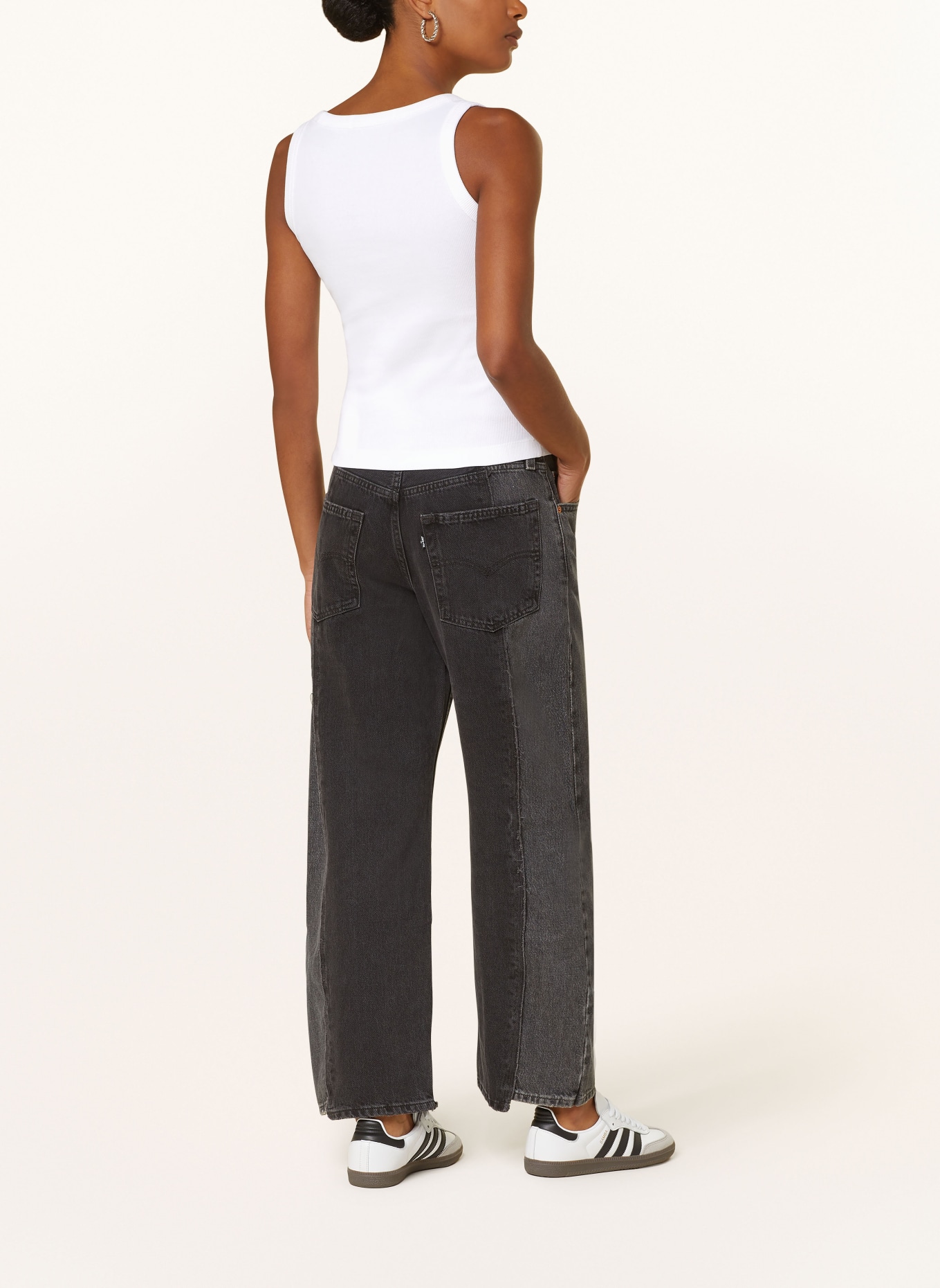 Calvin Klein Jeans Top, Farbe: CREME (Bild 3)