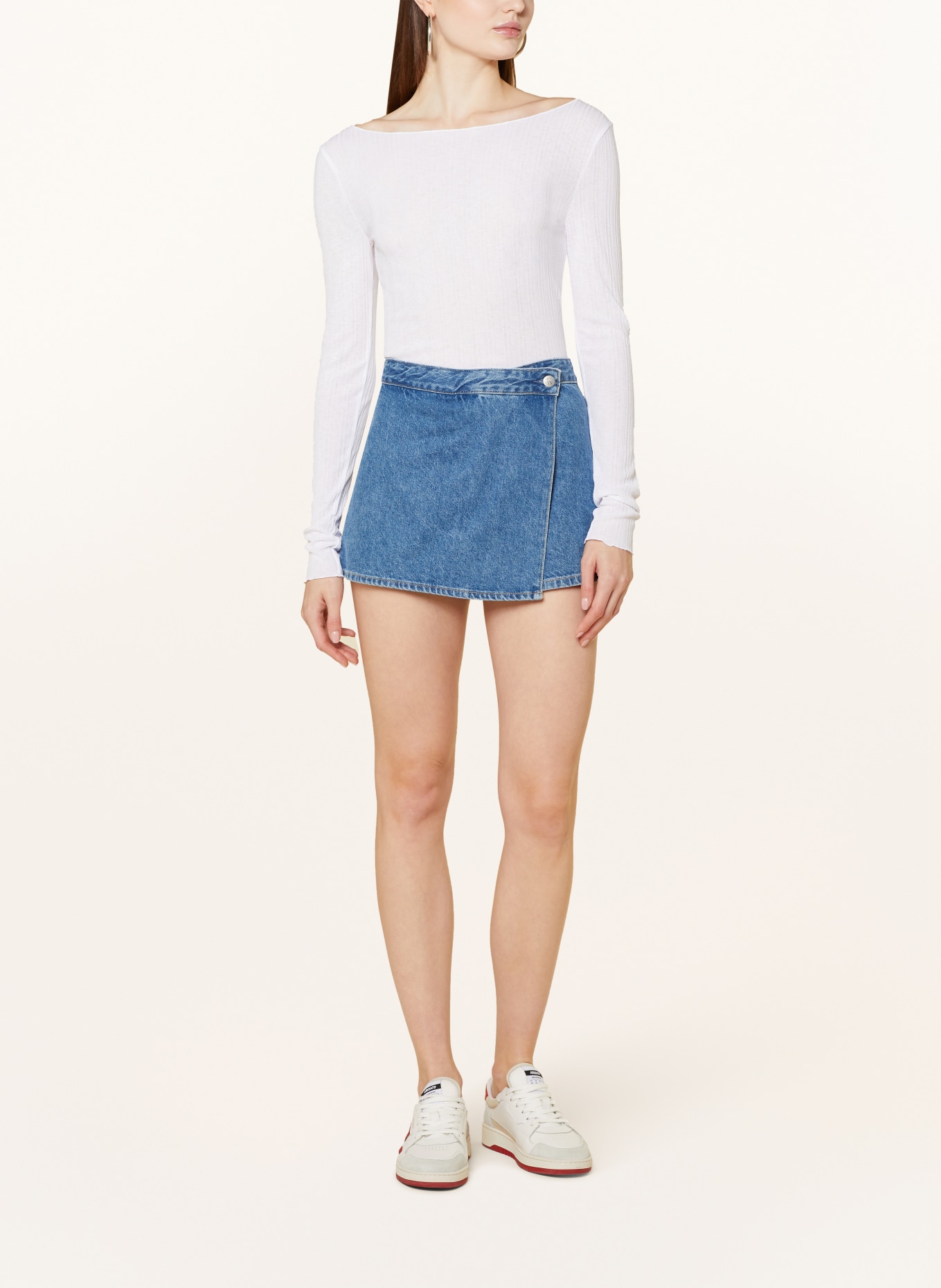 Calvin Klein Jeans Long sleeve shirt, Color: WHITE (Image 2)