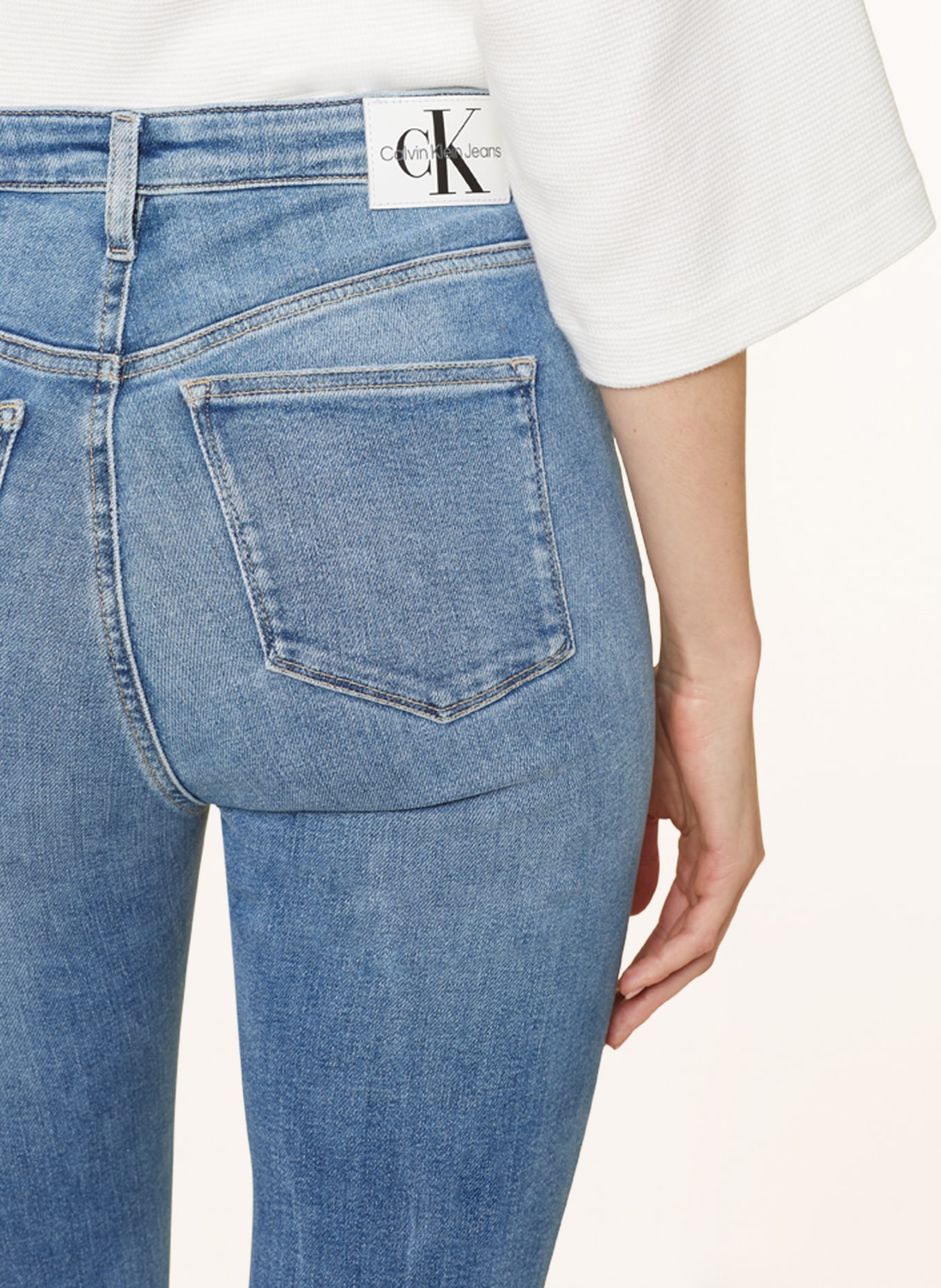 Calvin Klein Jeans Jeansy skinny, Kolor: 1AA Denim Light (Obrazek 5)