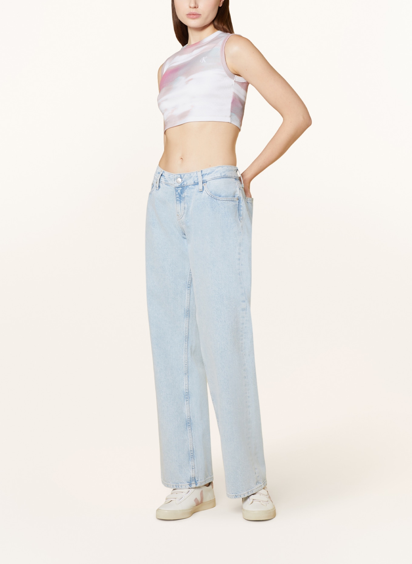 Calvin Klein Jeans Straight džíny, Barva: 1AA Denim Light (Obrázek 2)