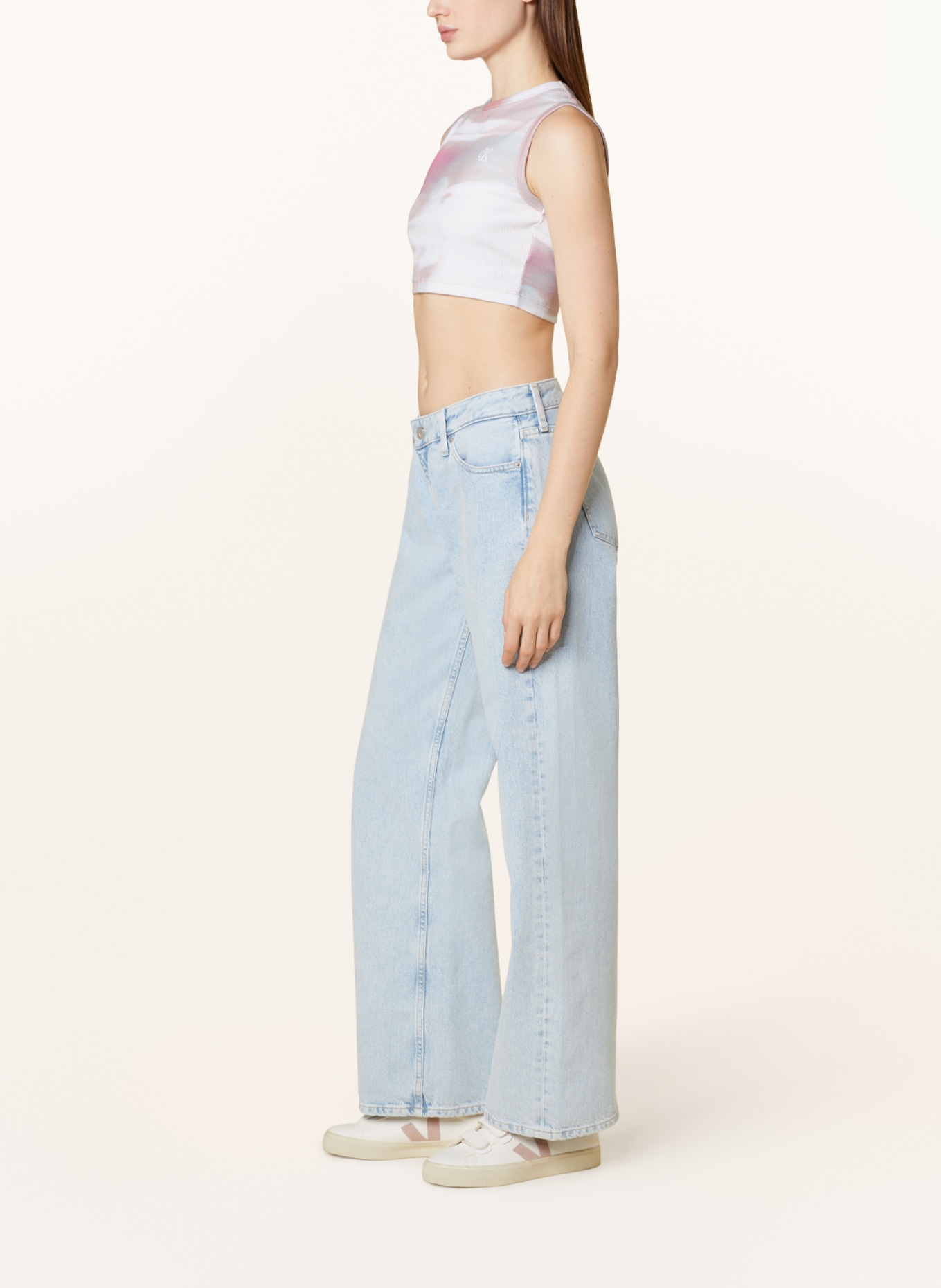 Calvin Klein Jeans Jeansy straight, Kolor: 1AA Denim Light (Obrazek 4)