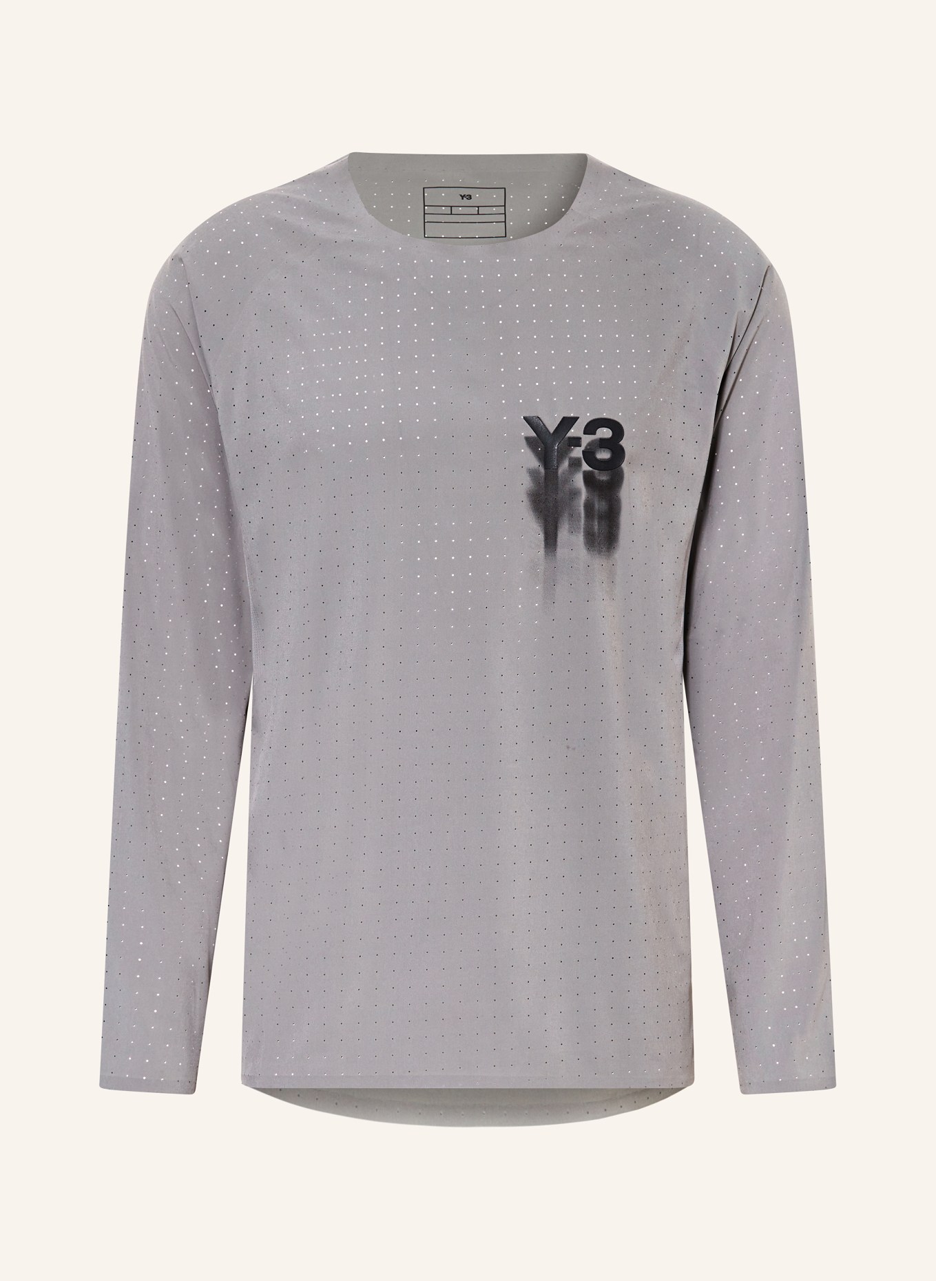 Y-3 Running shirt, Color: GRAY (Image 1)