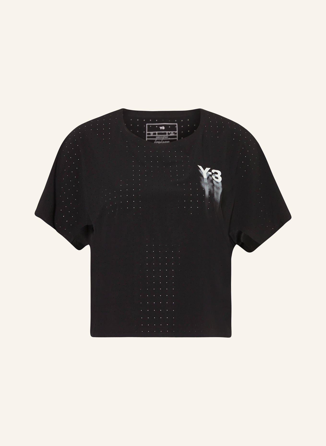 Y-3 Running shirt RUNNING, Color: BLACK (Image 1)