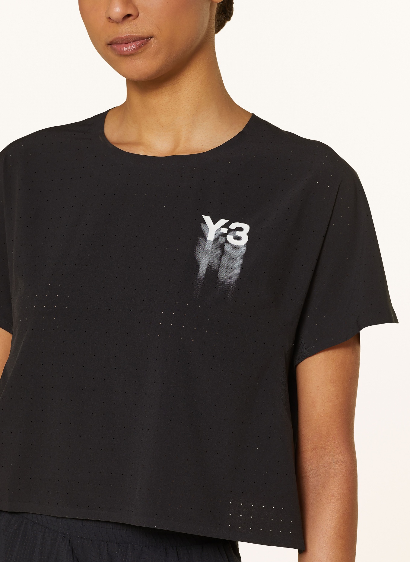 Y-3 Running shirt RUNNING, Color: BLACK (Image 4)