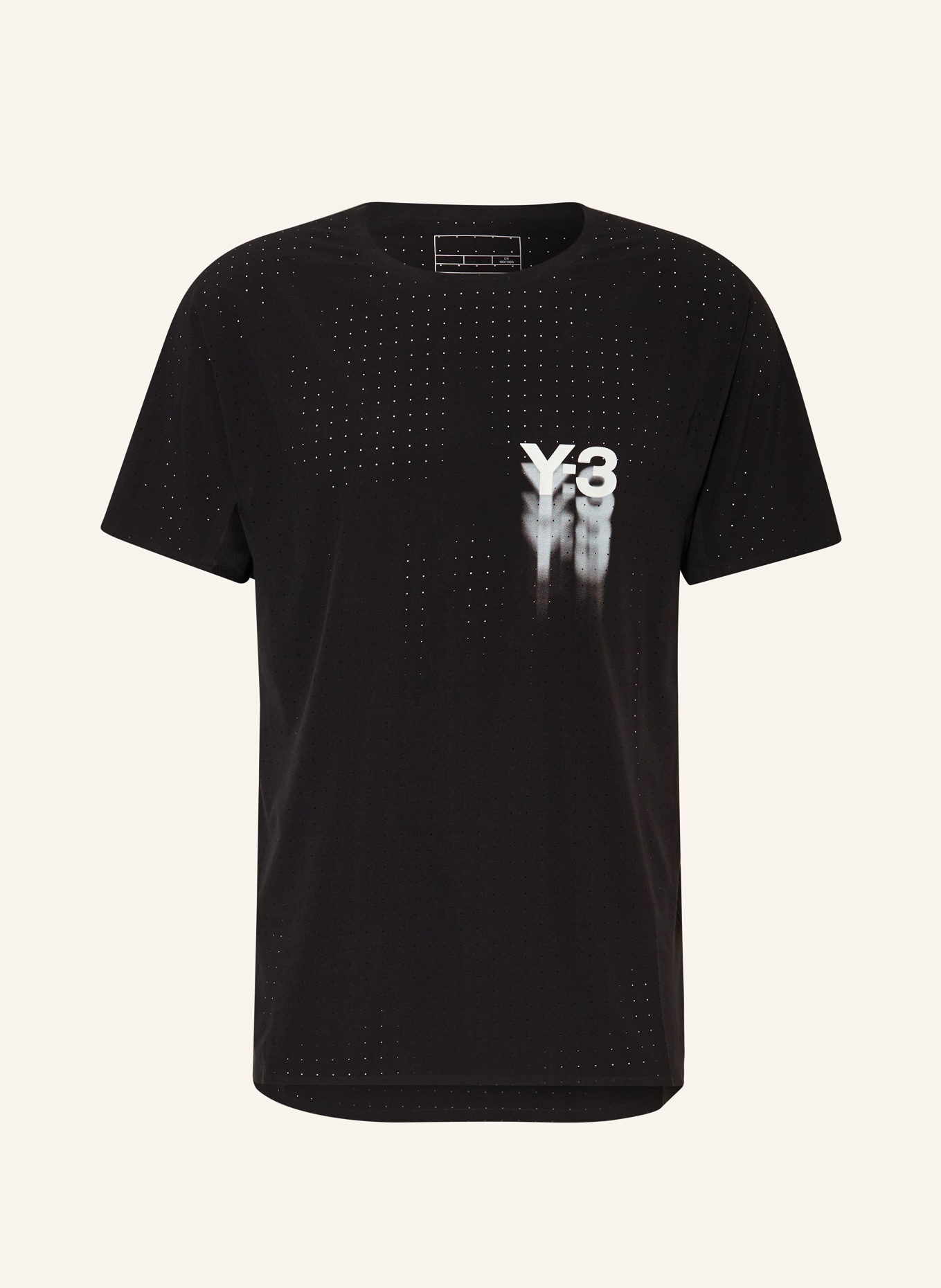 Y-3 Running shirt, Color: BLACK (Image 1)