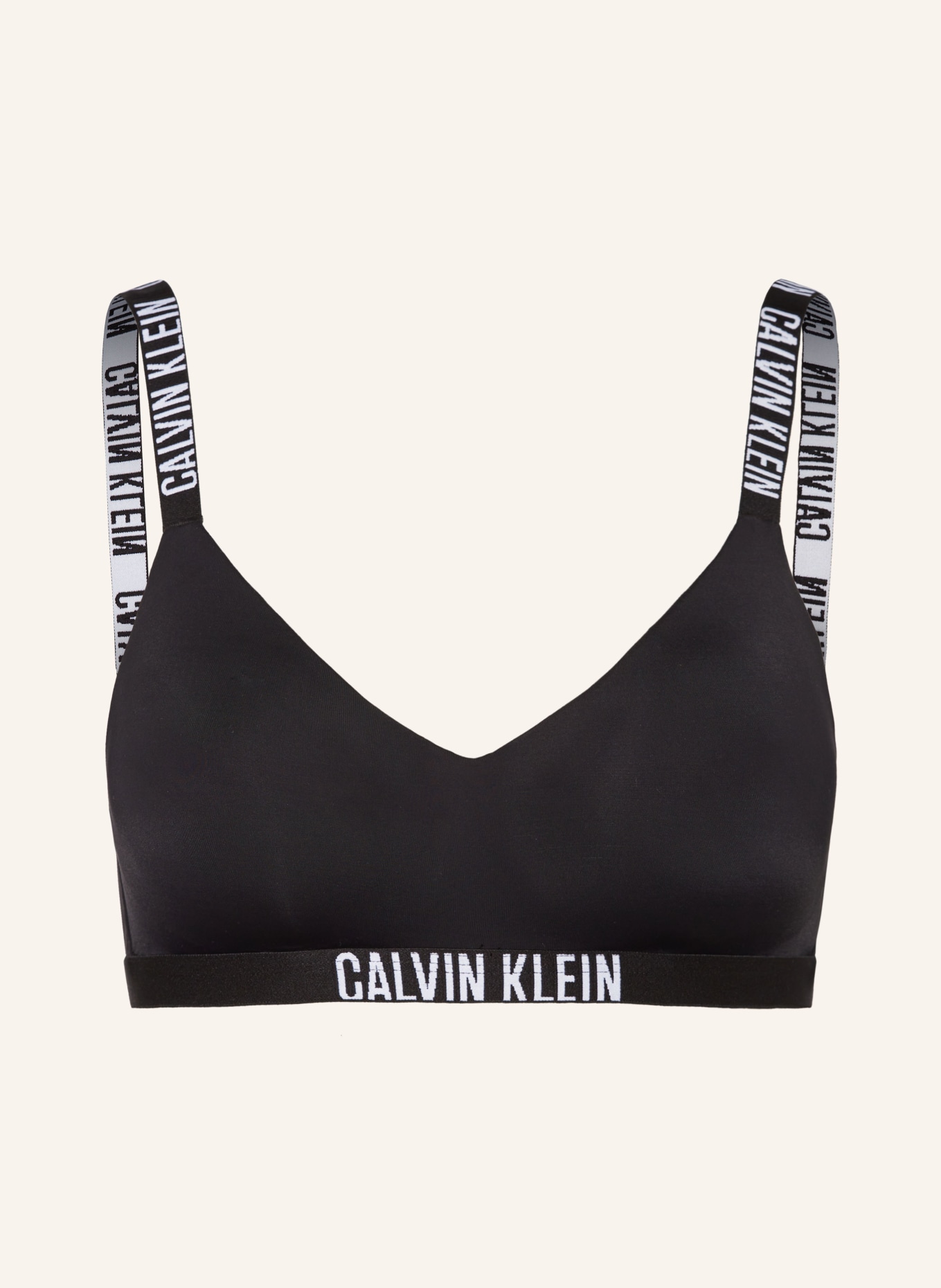 Calvin Klein Bralette INTENSE POWER, Color: BLACK/ WHITE (Image 1)