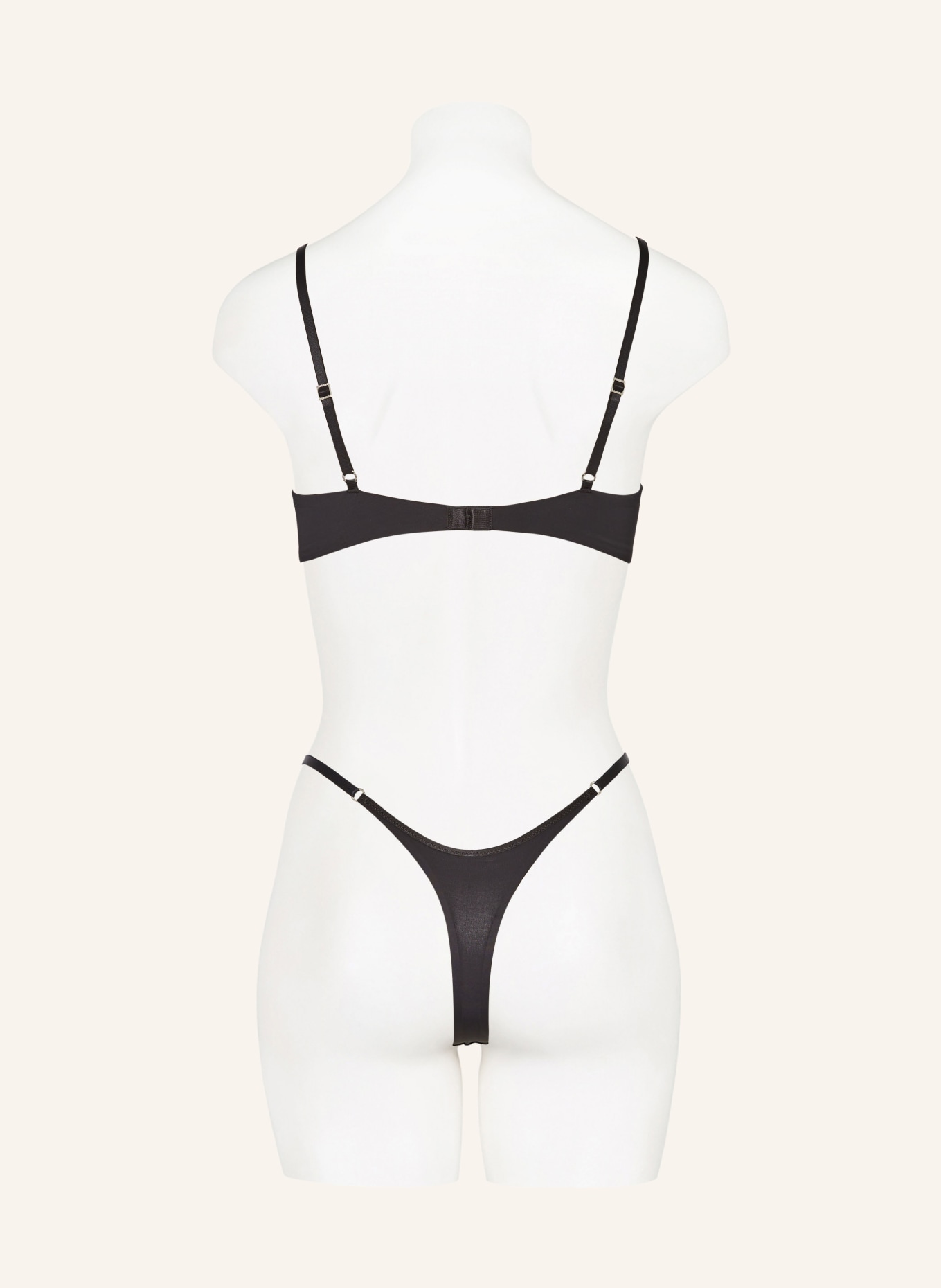 Calvin Klein Soutien-gorge balconnet MINIMALIST LACE: NOIR