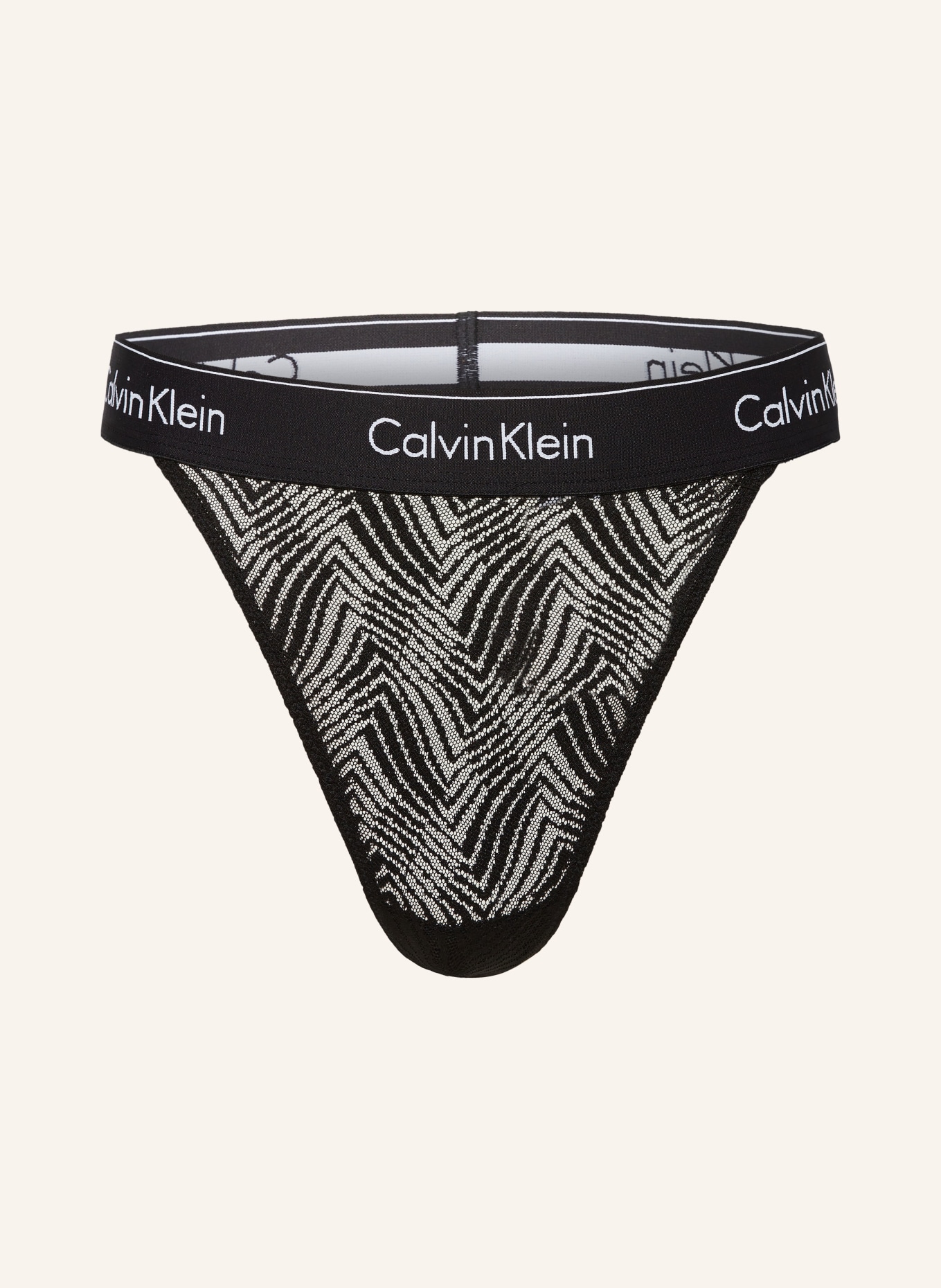 Calvin Klein Thong, Color: BLACK (Image 1)