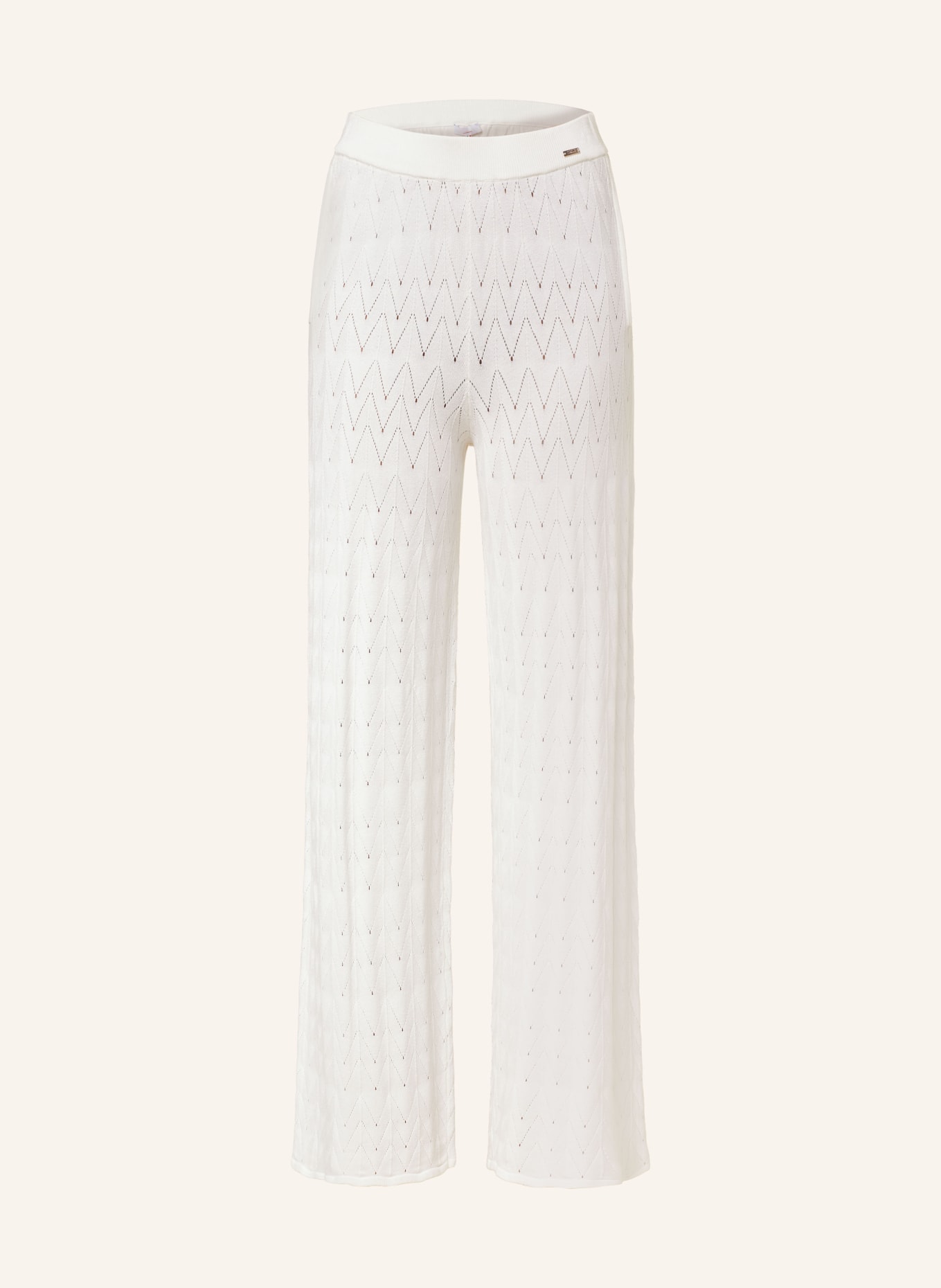 CINQUE Knit trousers CILISANNA, Color: CREAM (Image 1)