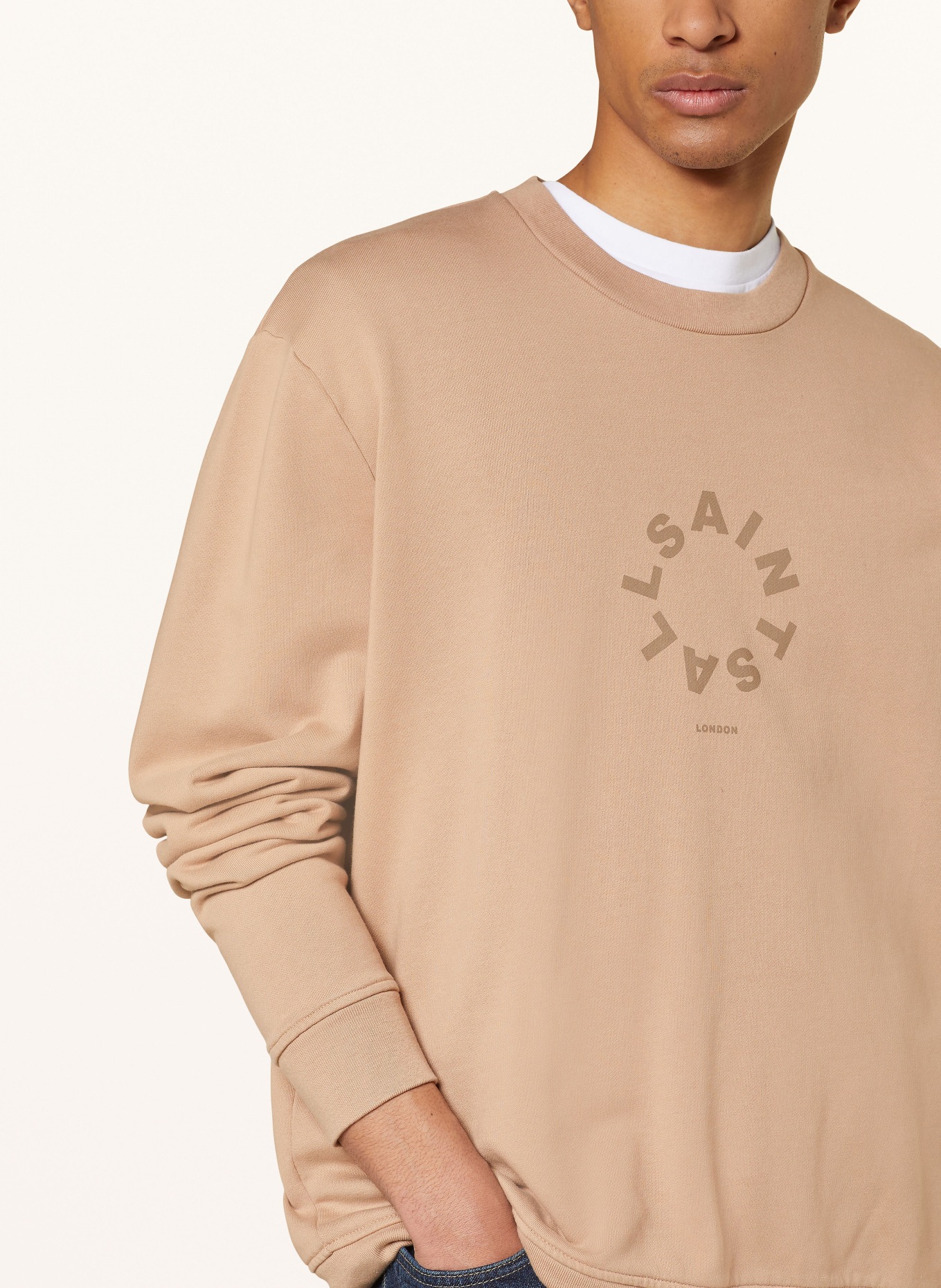 ALLSAINTS Sweatshirt TIERRA, Farbe: CAMEL (Bild 4)