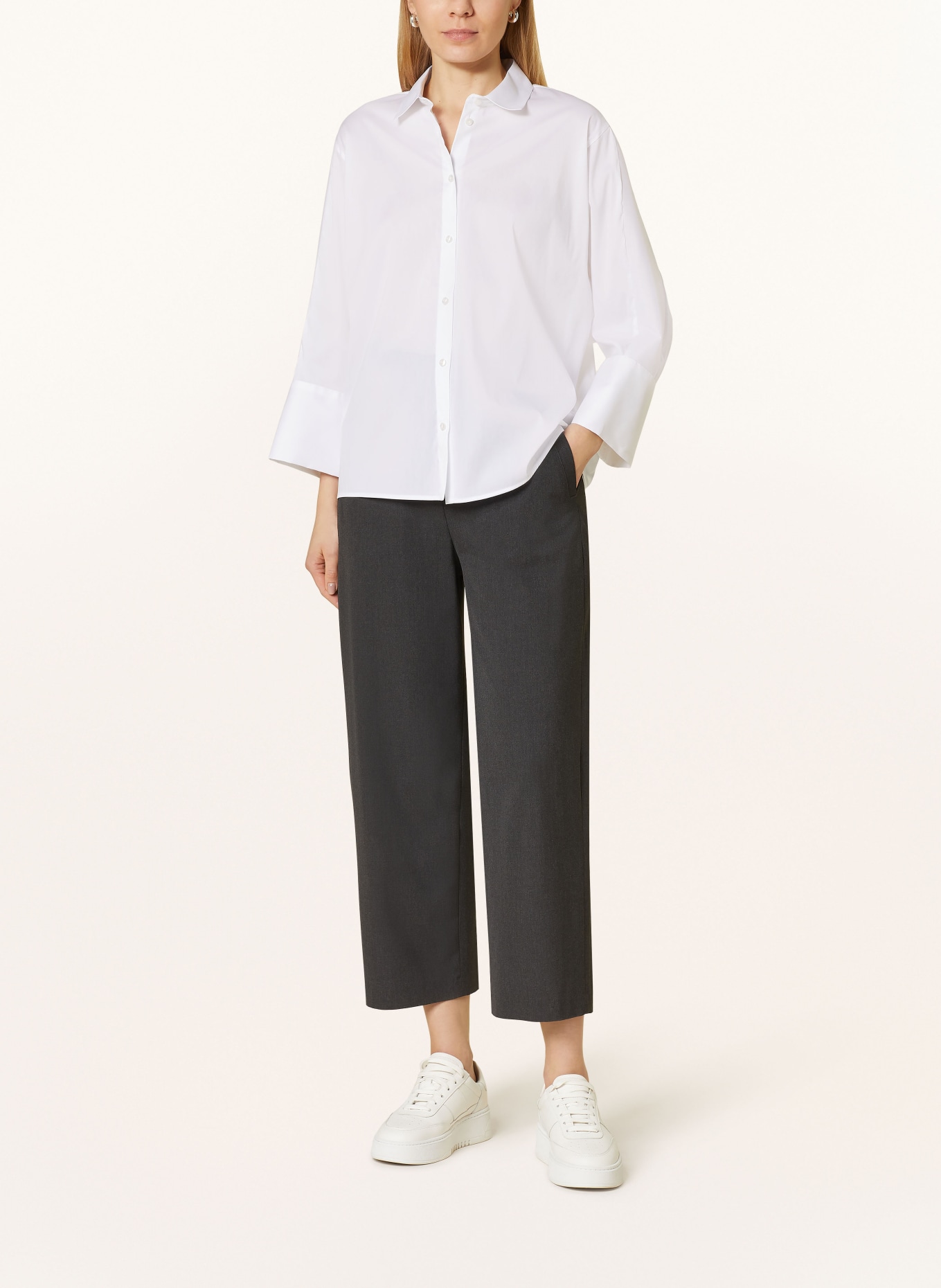 JOOP! Shirt blouse with 3/4 sleeves, Color: WHITE (Image 2)